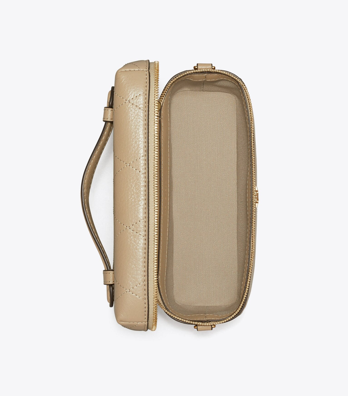 Charlie Quilted East-West Vanity Case