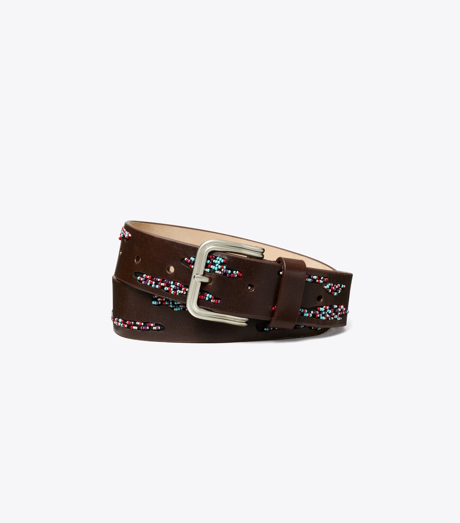 Double Wire Beaded Buckle Belt