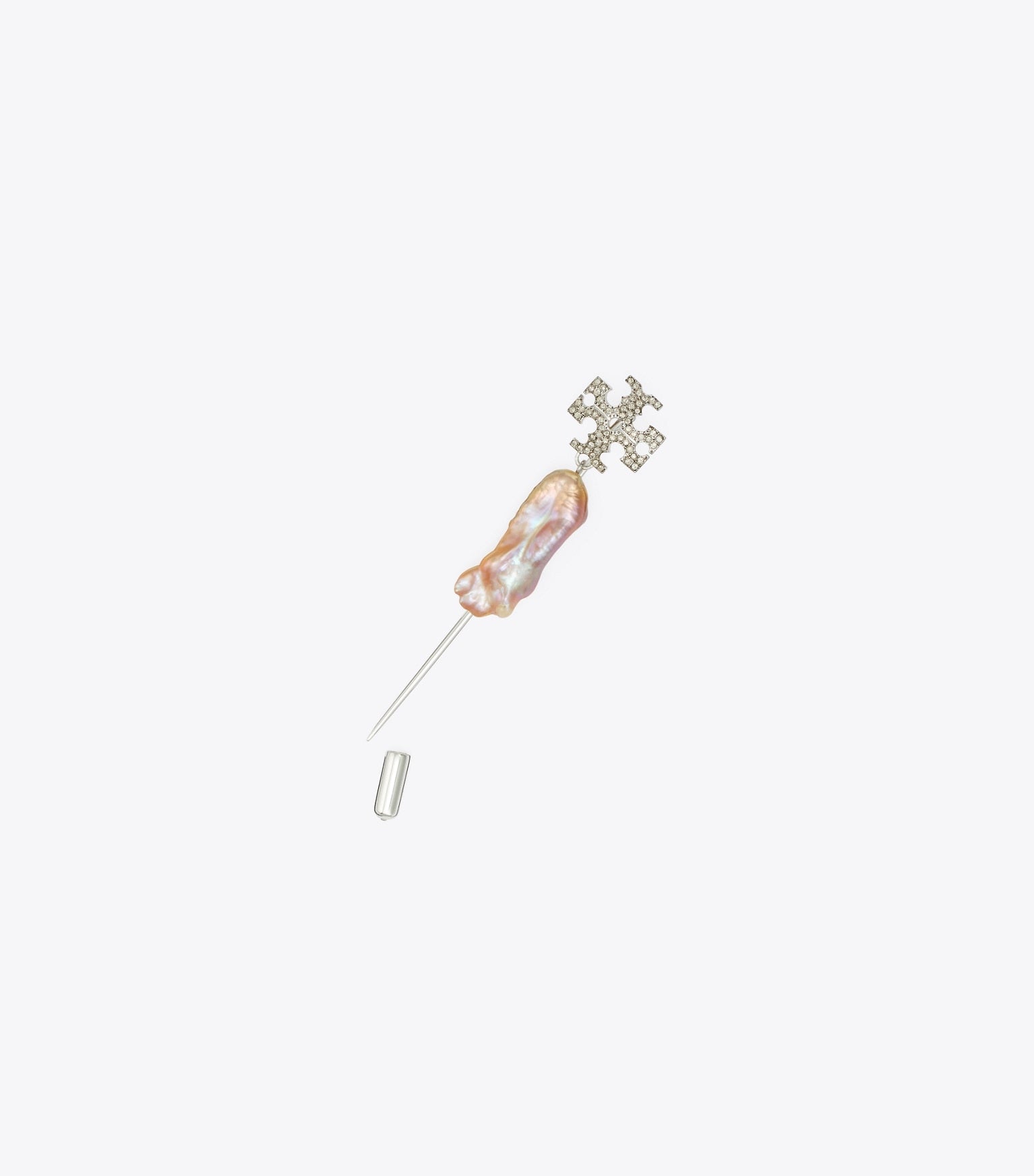 Runway Logo Pearl Pin