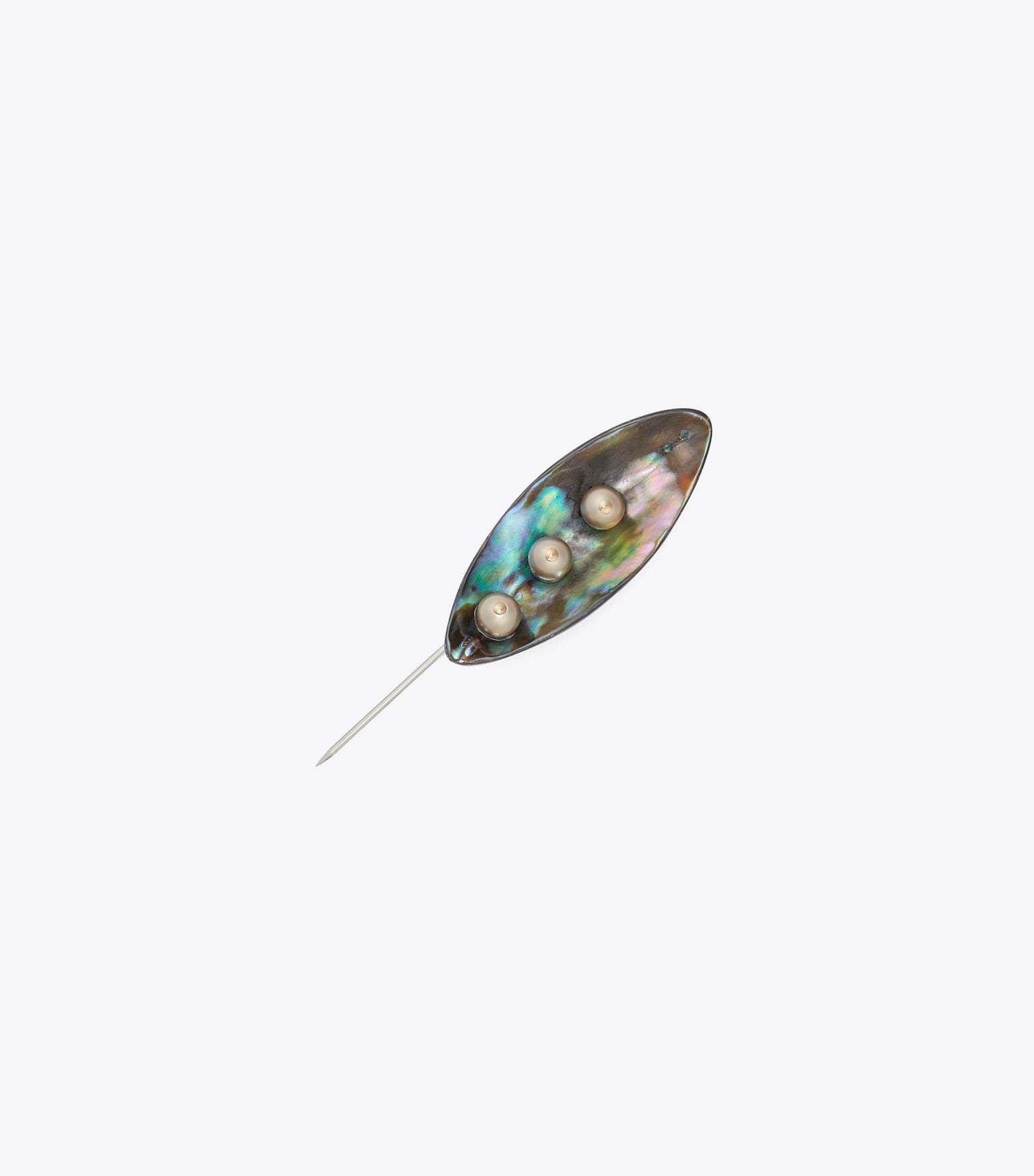 Runway Pearl Pin Leaf