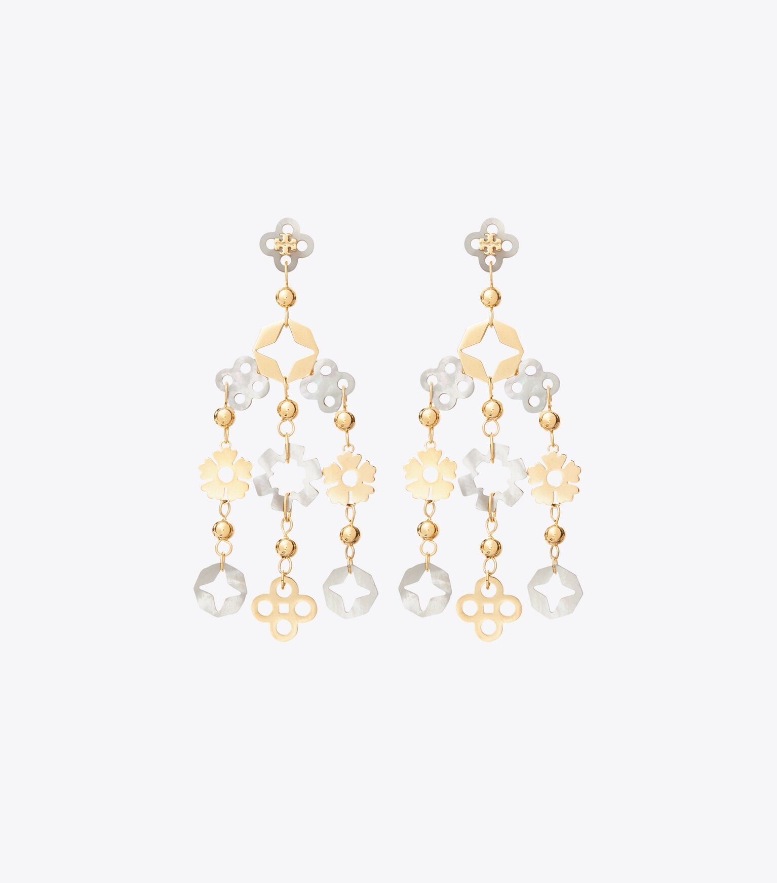 Small Forget Me Not Chandelier Earrings