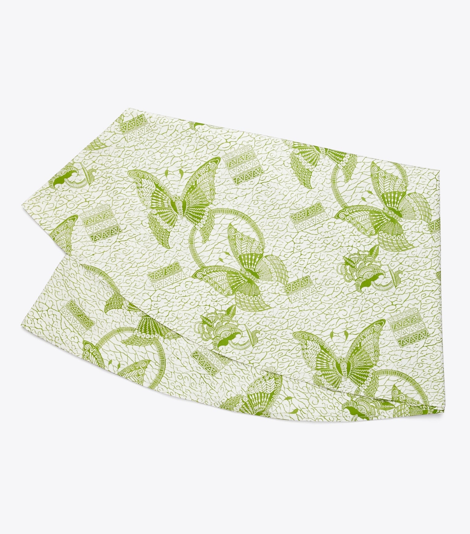 Butterfly Batik Round Tablecloth, 108"
