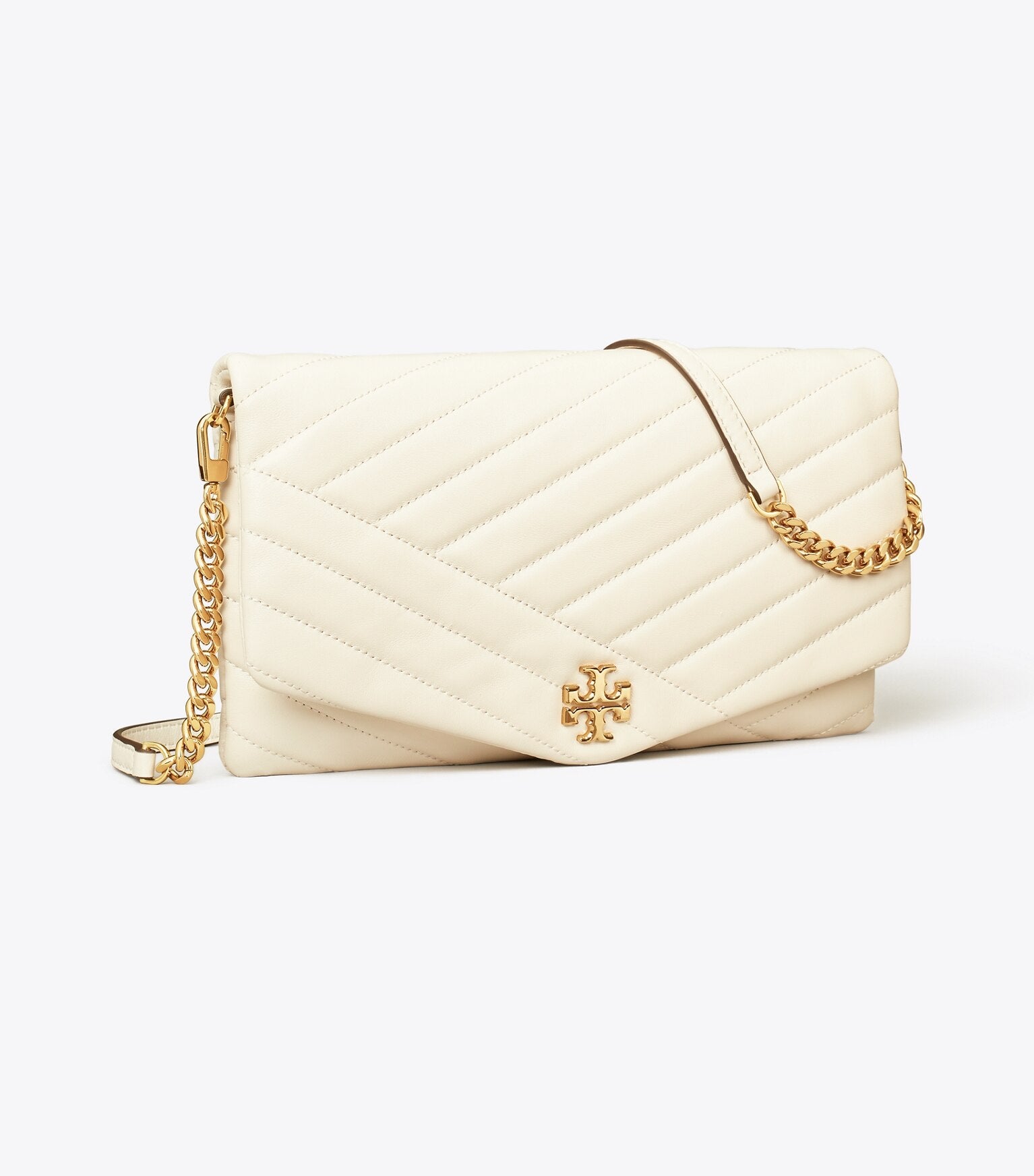 Kira Chevron Clutch