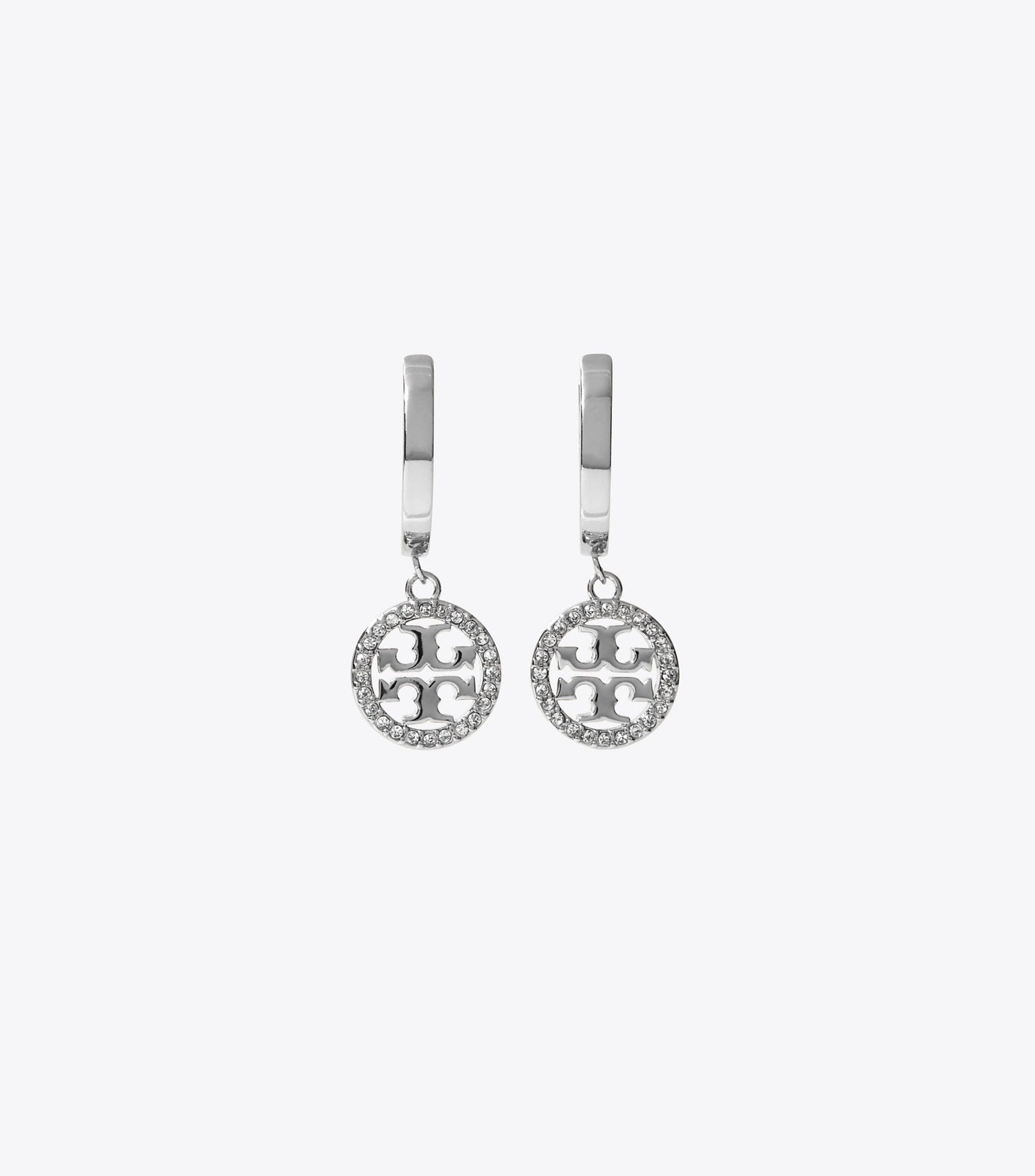 Icon Pavé Hoop Earrings