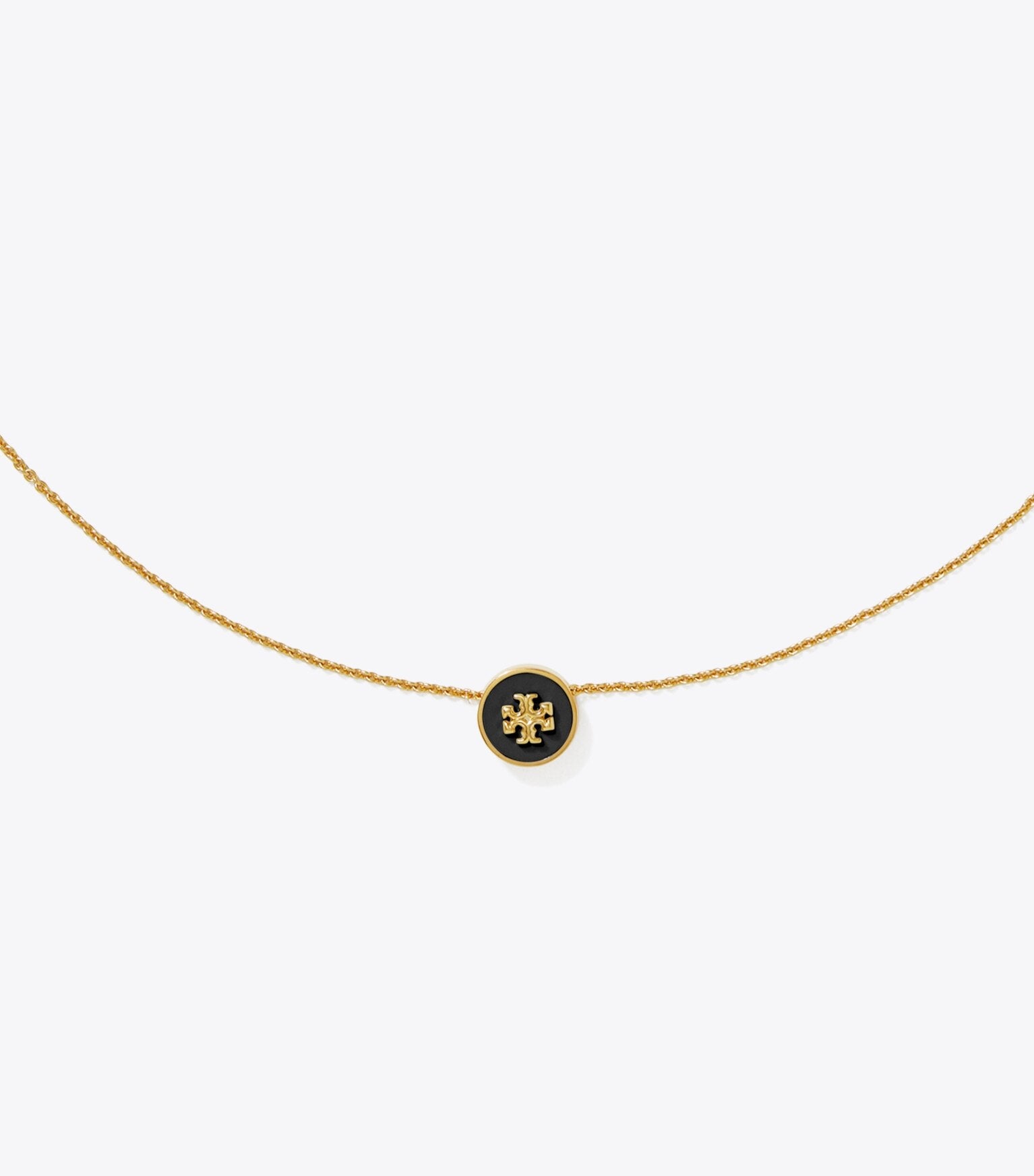 Icon Enamel Pendant Necklace