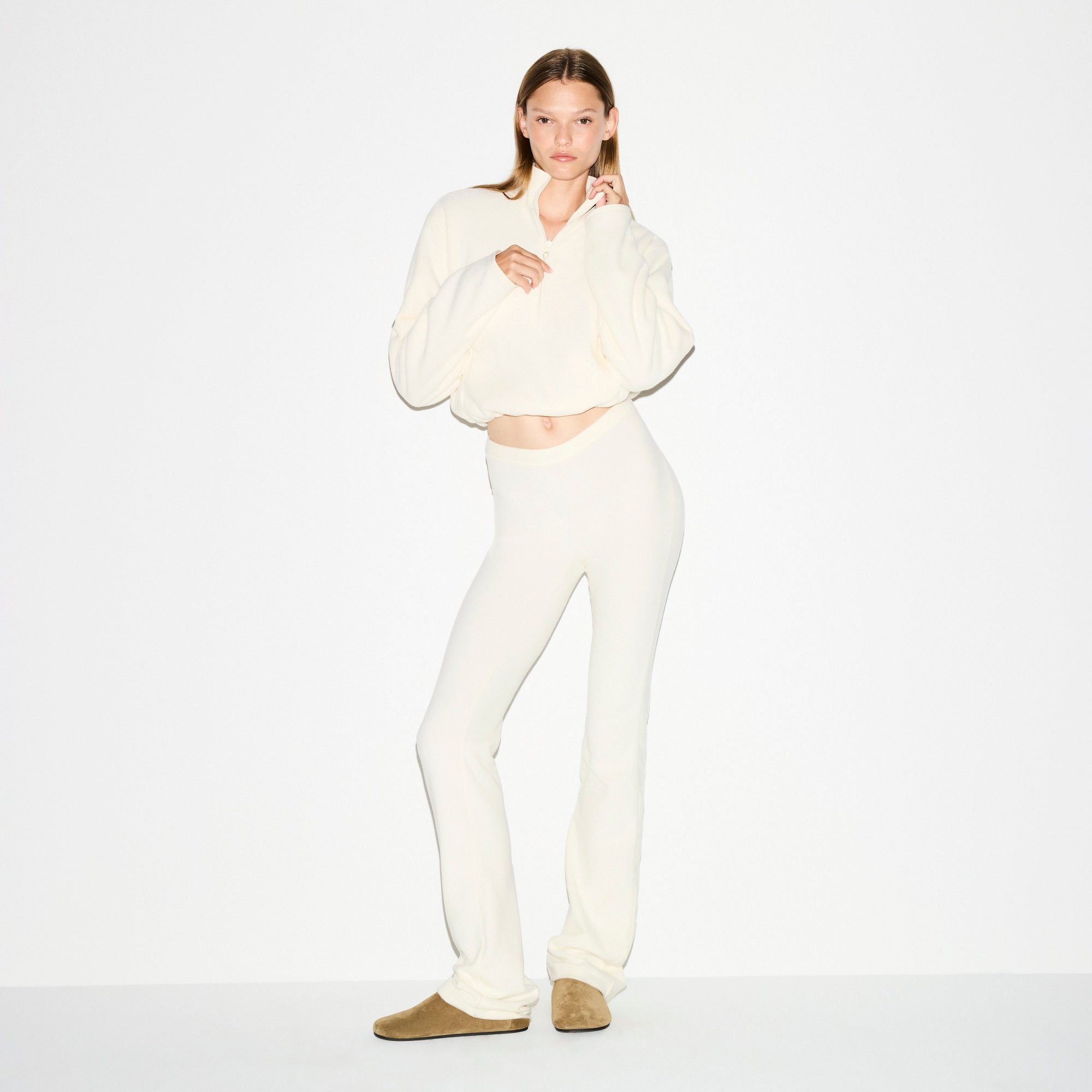 Outdoor Fleece Half Zip Pullover