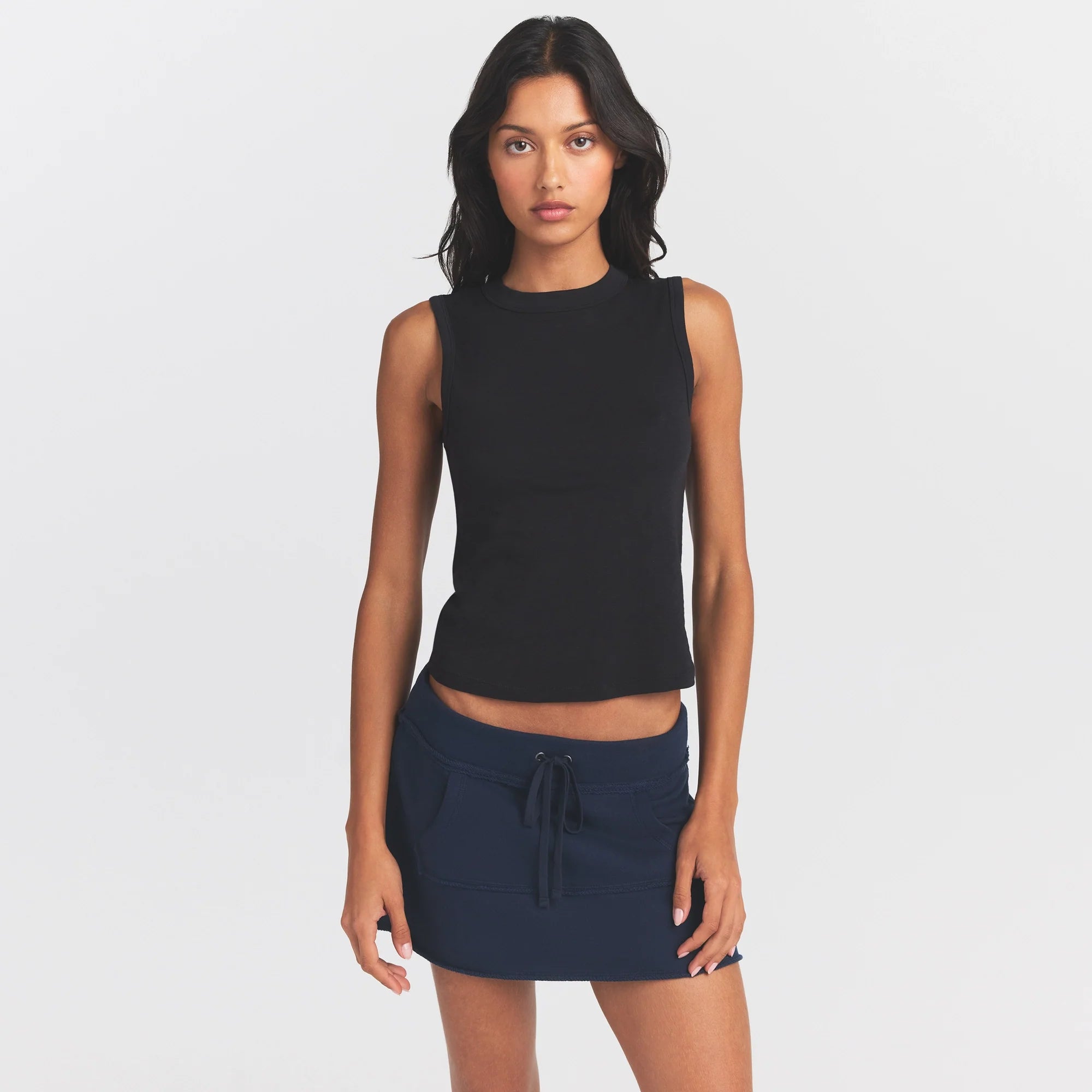 Worn in Jersey High Crew Tank
