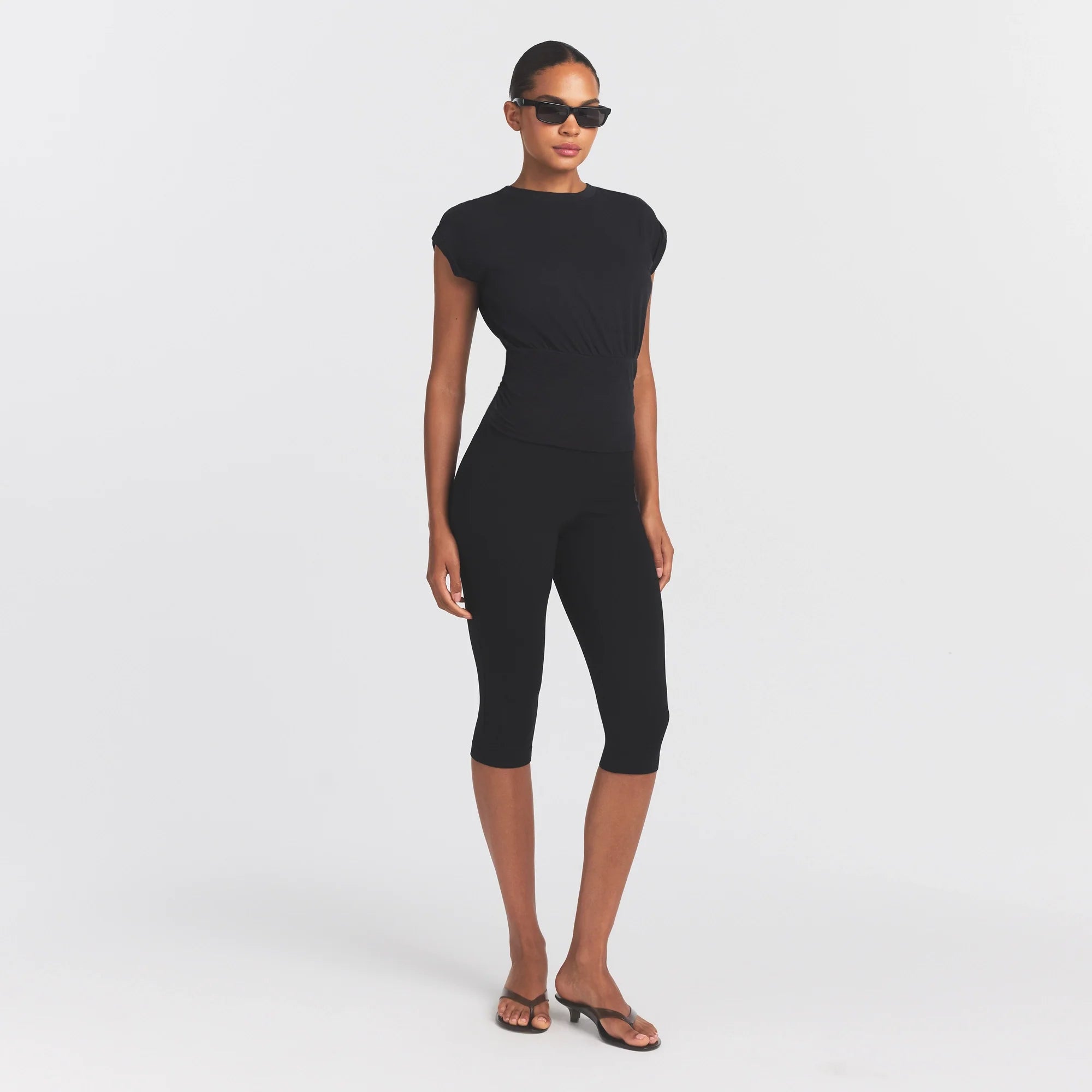 Worn in Jersey Ruched Tee
