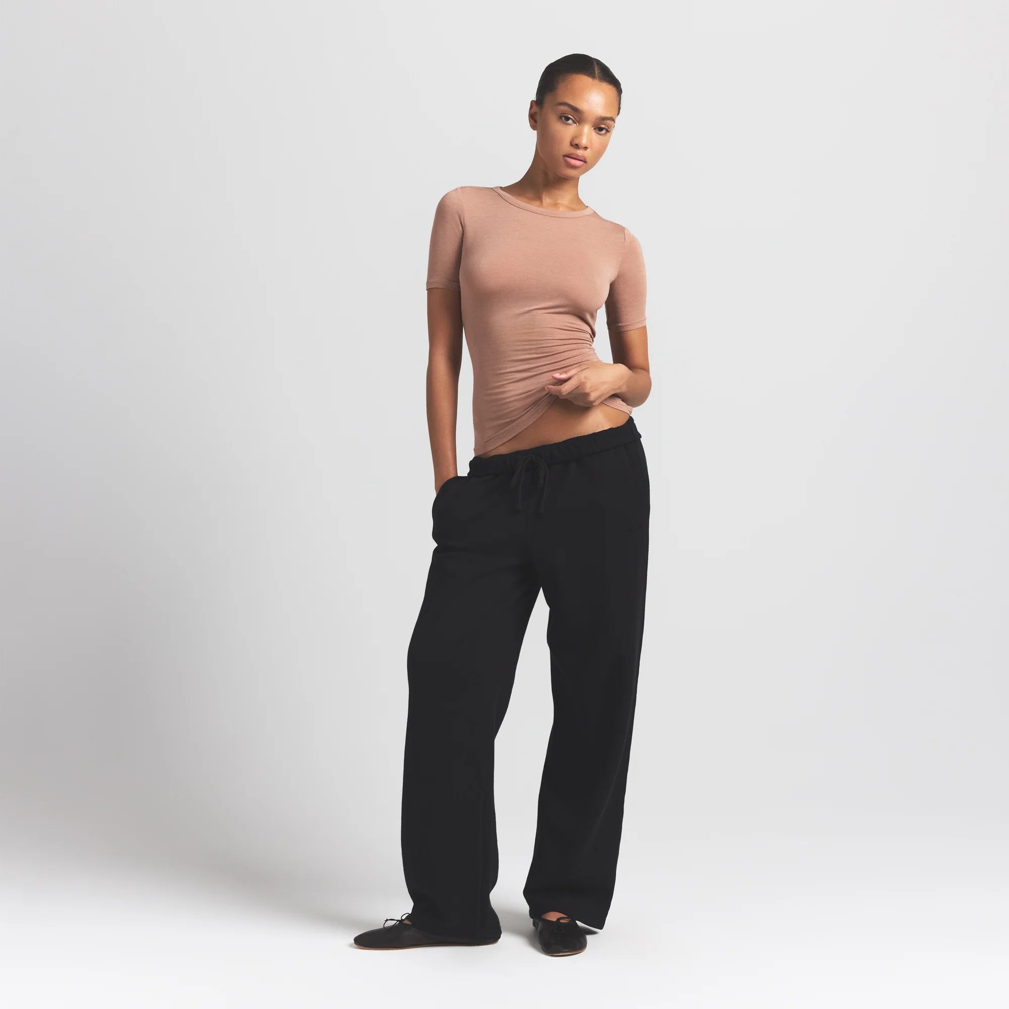Sheer Modal Long T-shirt