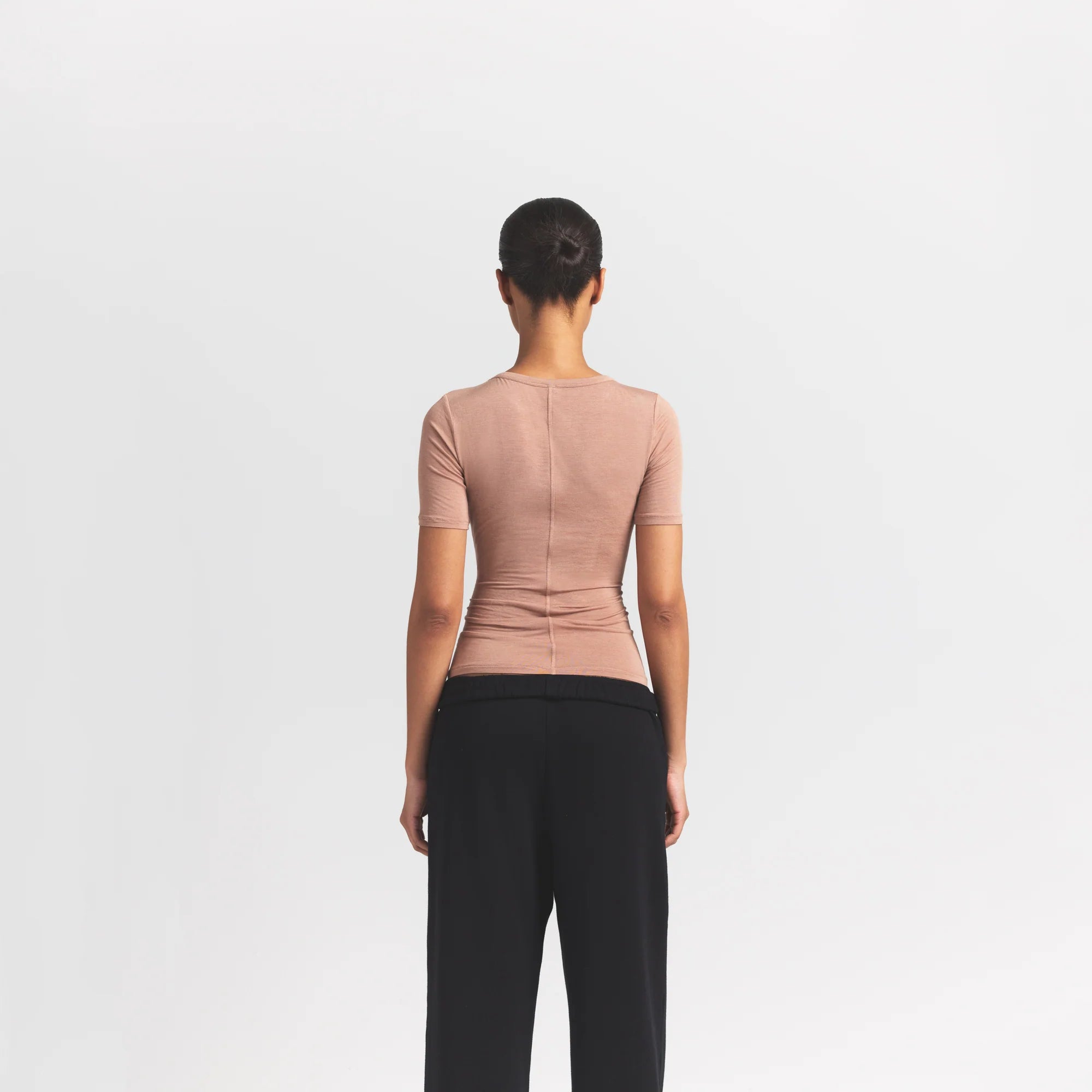 Sheer Modal Long T-shirt