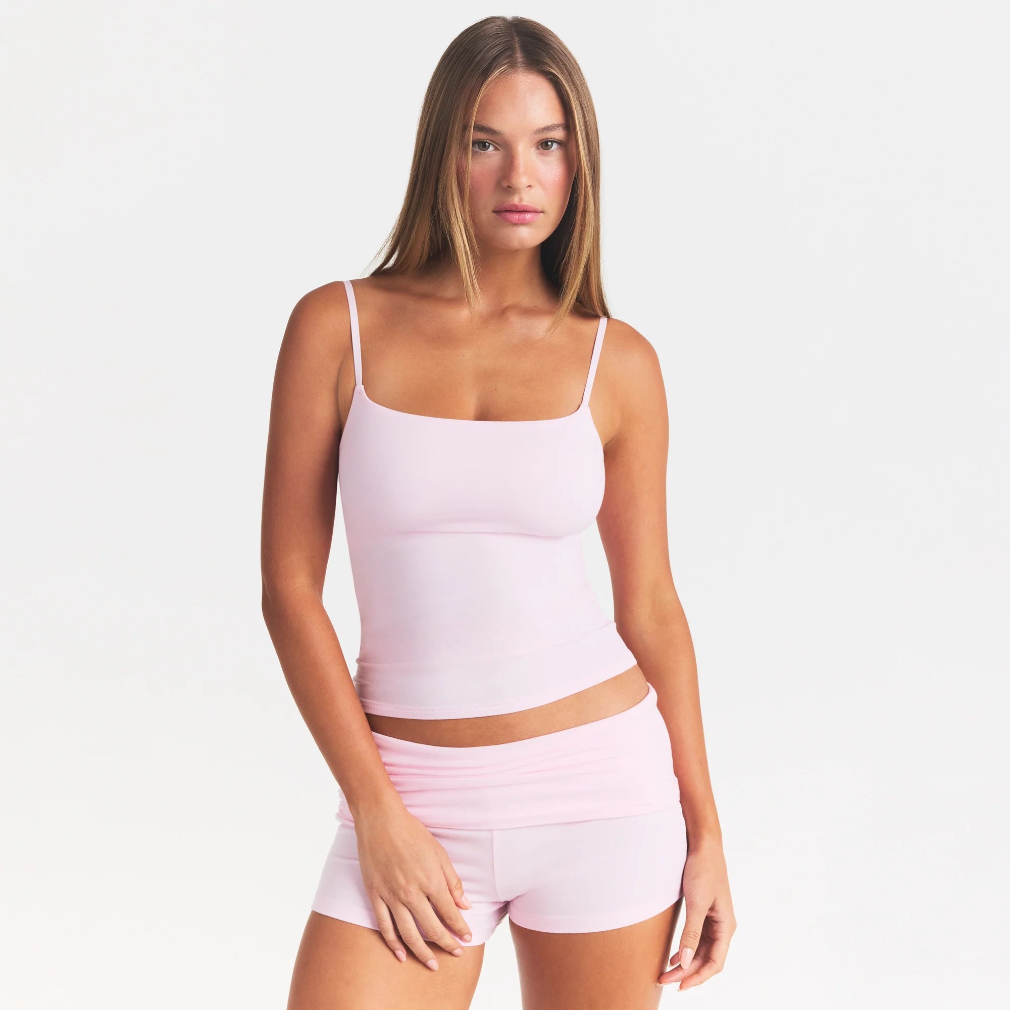 Cotton Jersey Scoop Neck Cami