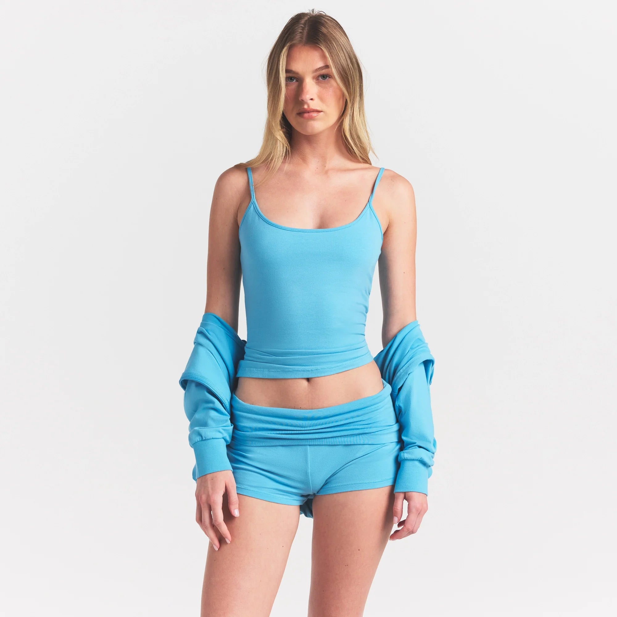 Cotton Jersey Scoop Neck Cami