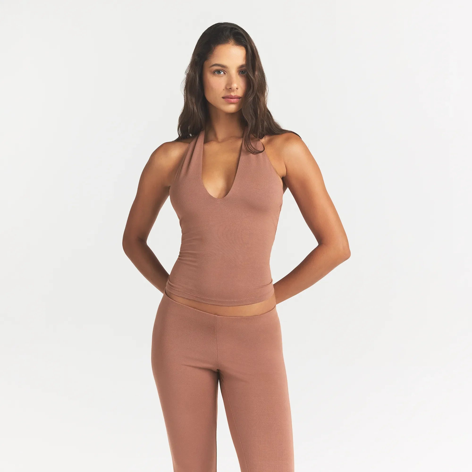 Smooth Layers Halter Top