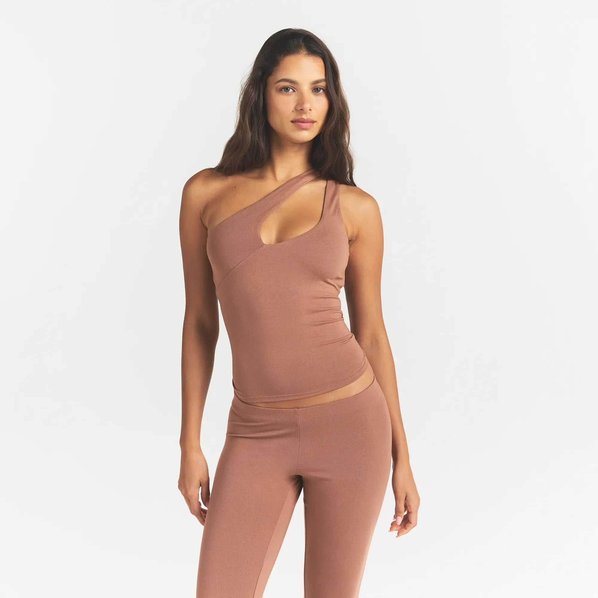 Smooth Layers One Shoulder Top