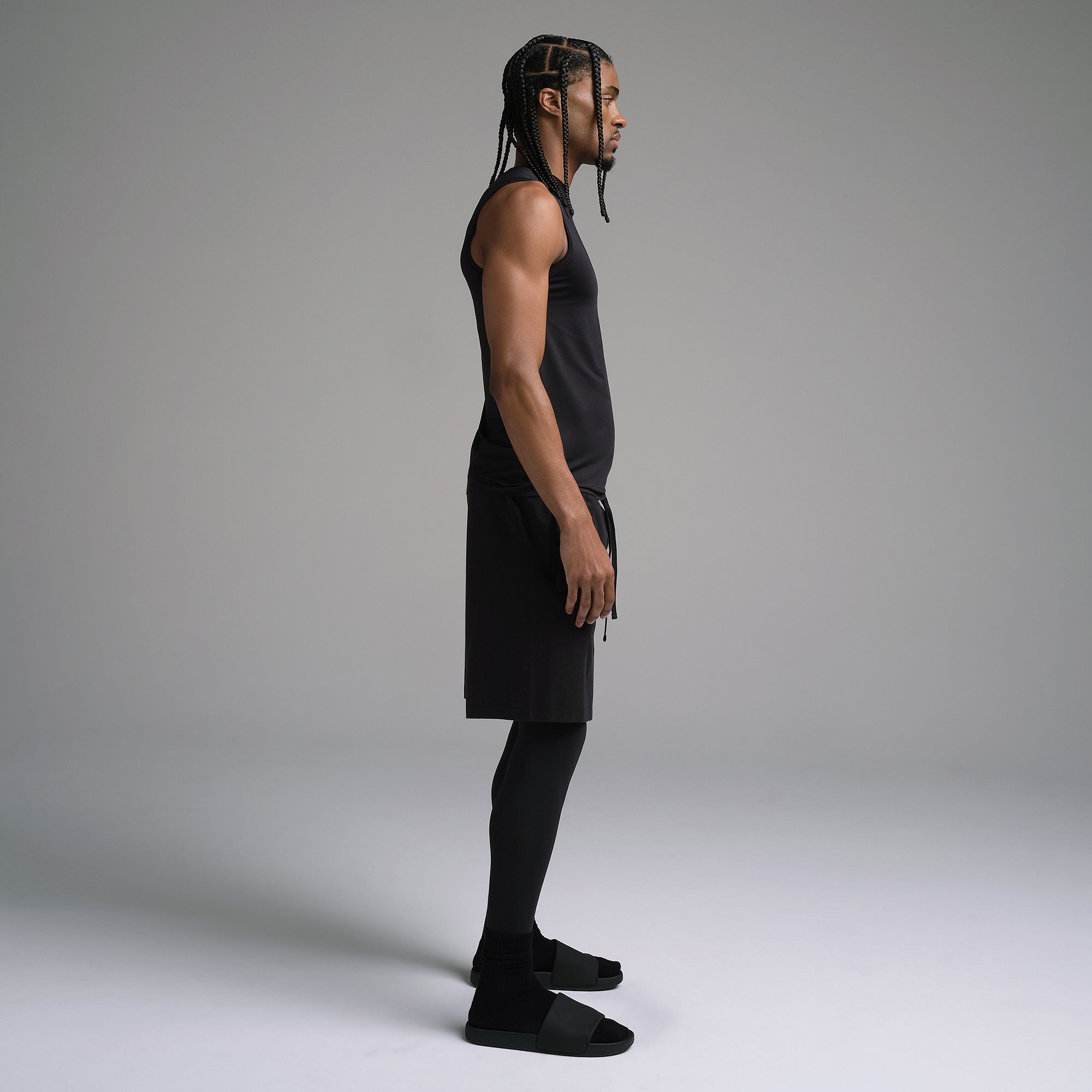 SKIMS FLEX MENS MUSCLE TANK | OBSIDIAN