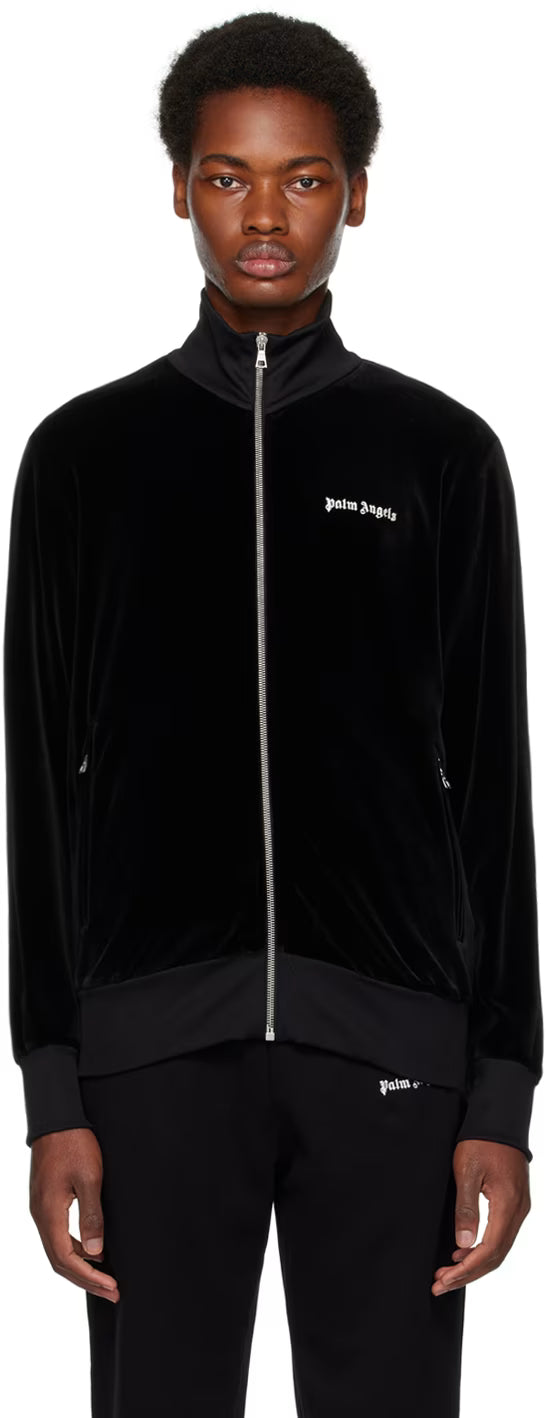 Black Zip Track Jacket