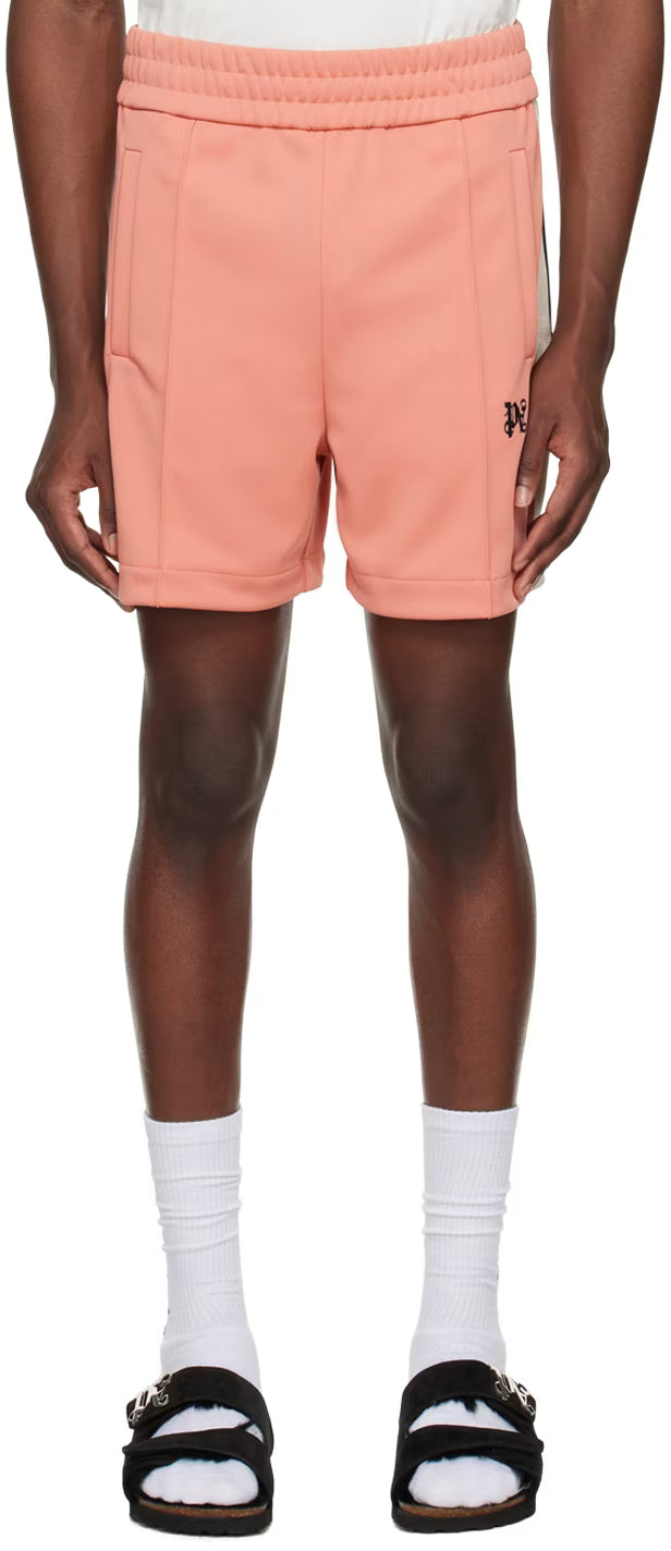 Pink Monogram Shorts