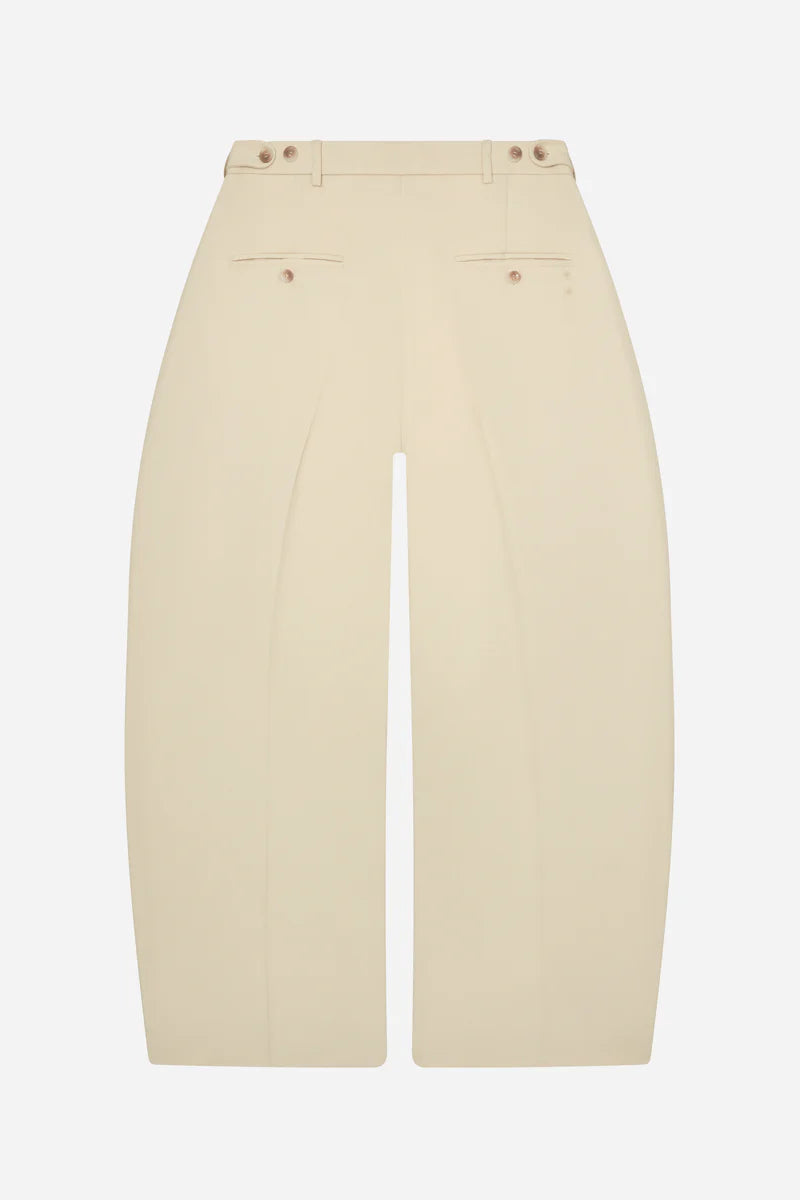 Tailored wide leg trouser