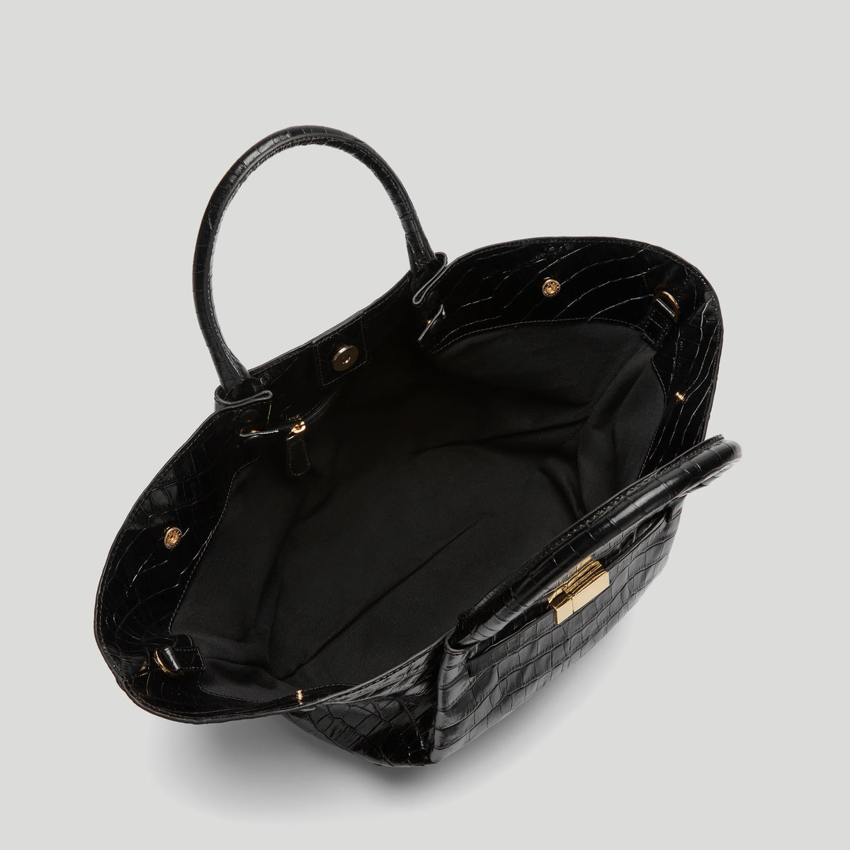 The Midi New York - Black Croc-Effect