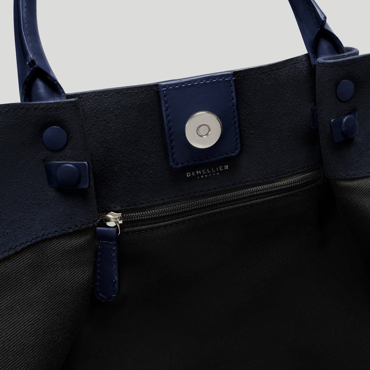 The Midi New York - Midnight Blue Suede