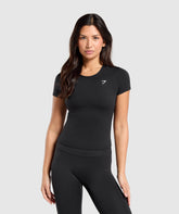 Gymshark Training Baby Tee - Black