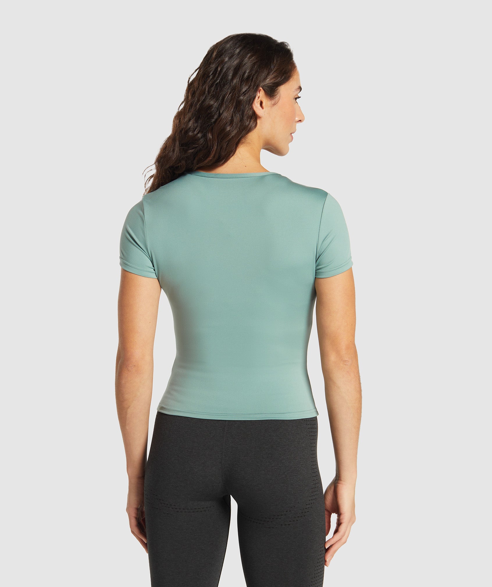 Gymshark Training Baby Tee - Celeste Blue