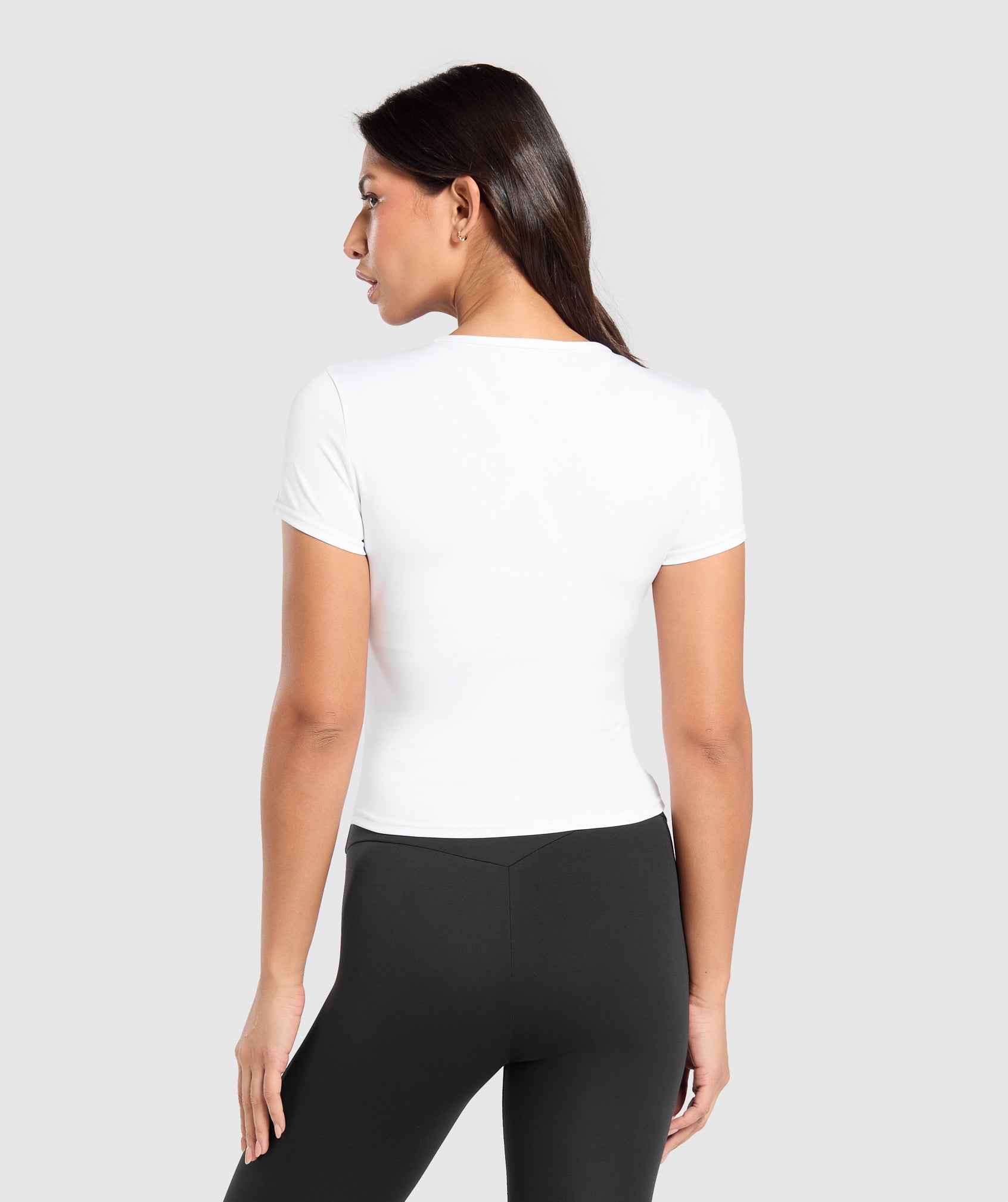 Gymshark Training Baby Tee - White