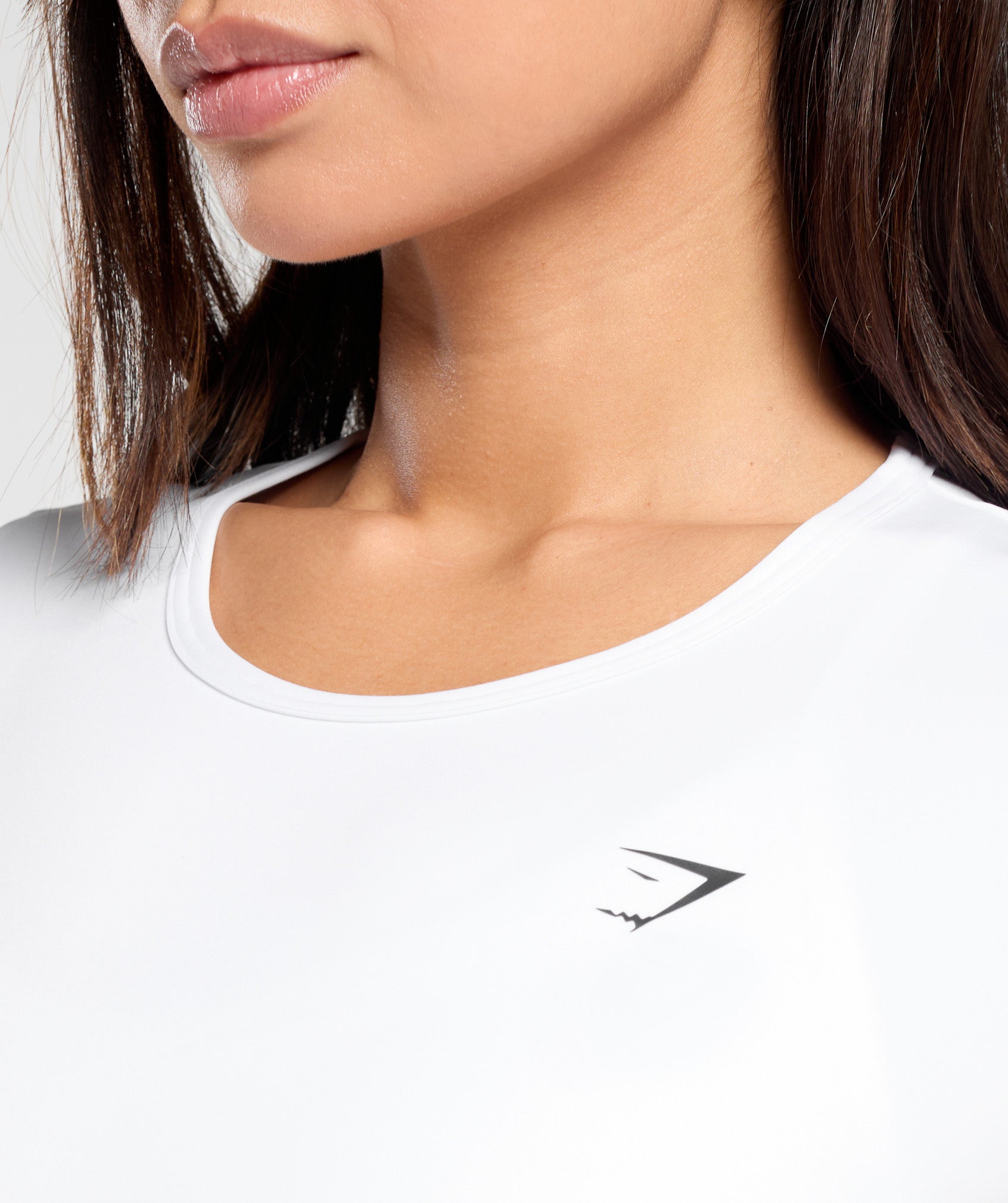 Gymshark Training Baby Tee - White