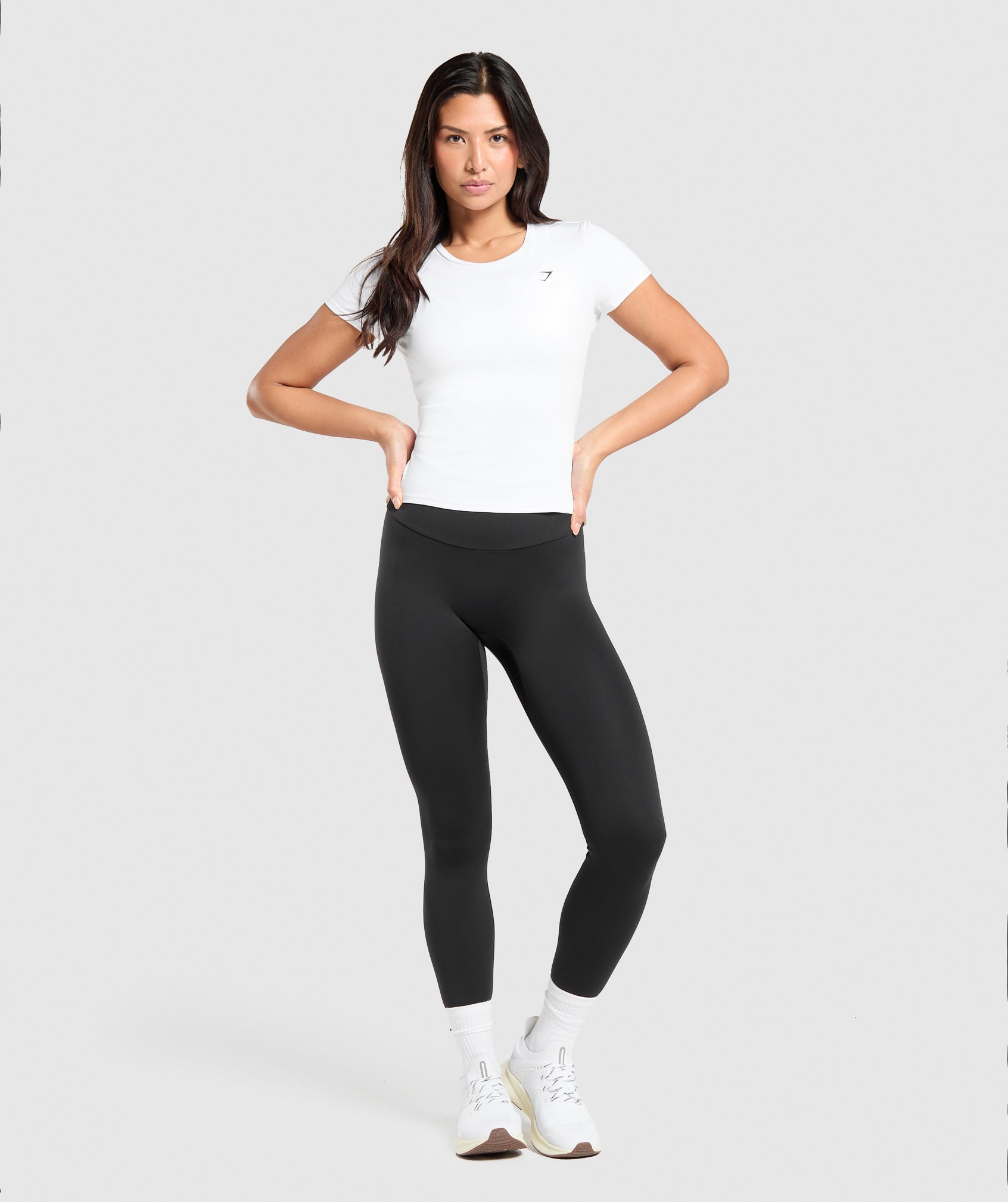 Gymshark Training Baby Tee - White