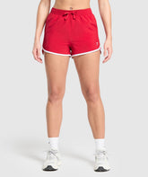 Gymshark Training Contrast Loose Shorts 2.5" - Carmine Red