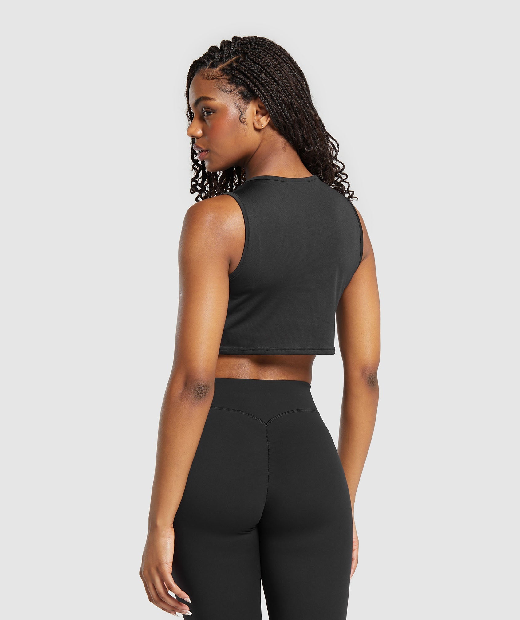 Gymshark Training Crop Tank - Black
