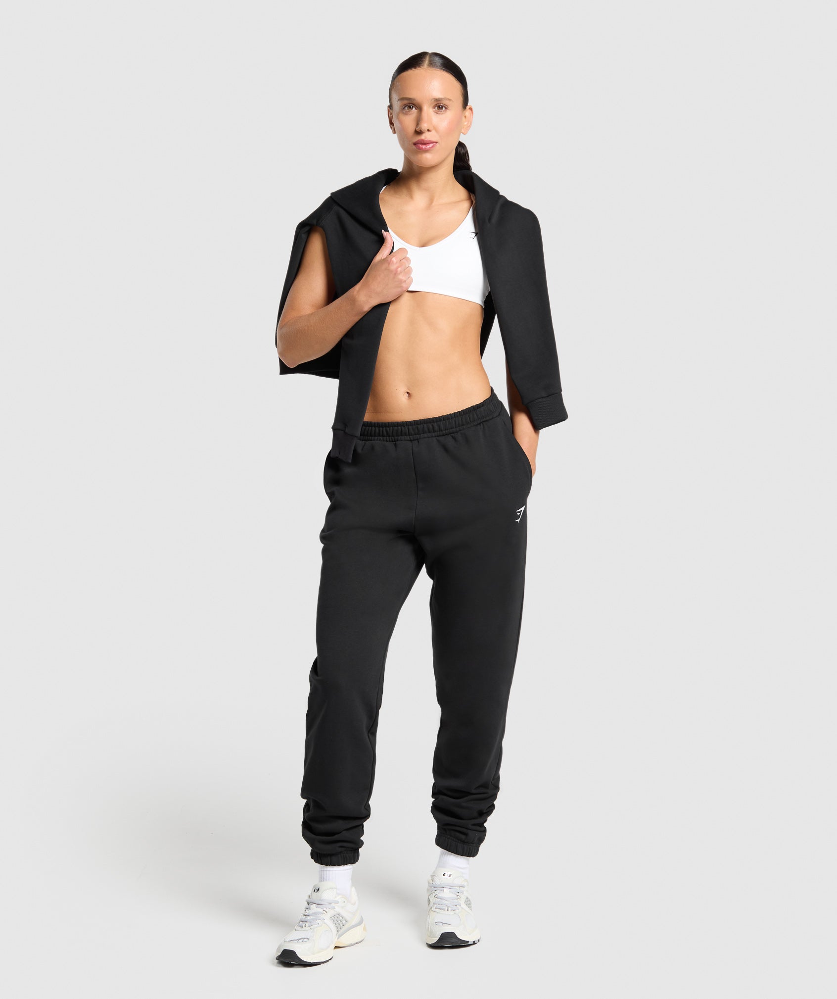 Gymshark Training Fleece Tall Joggers - Black