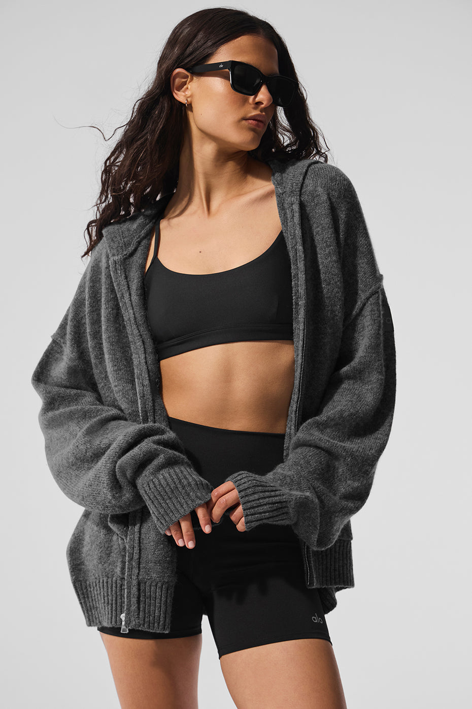 New Class Cashmere Full Zip Hoodie