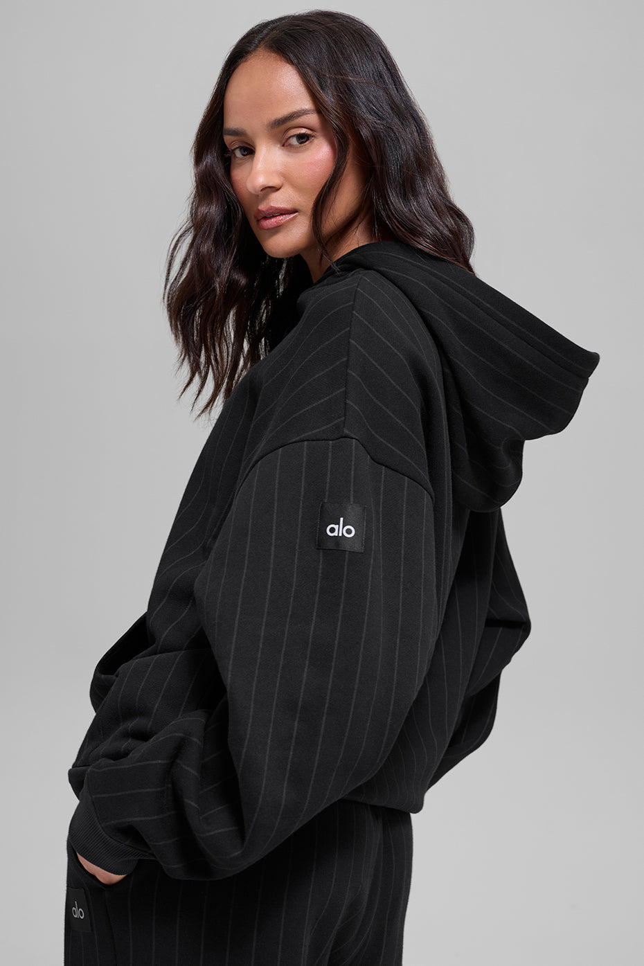 Pinstripe Hoodie