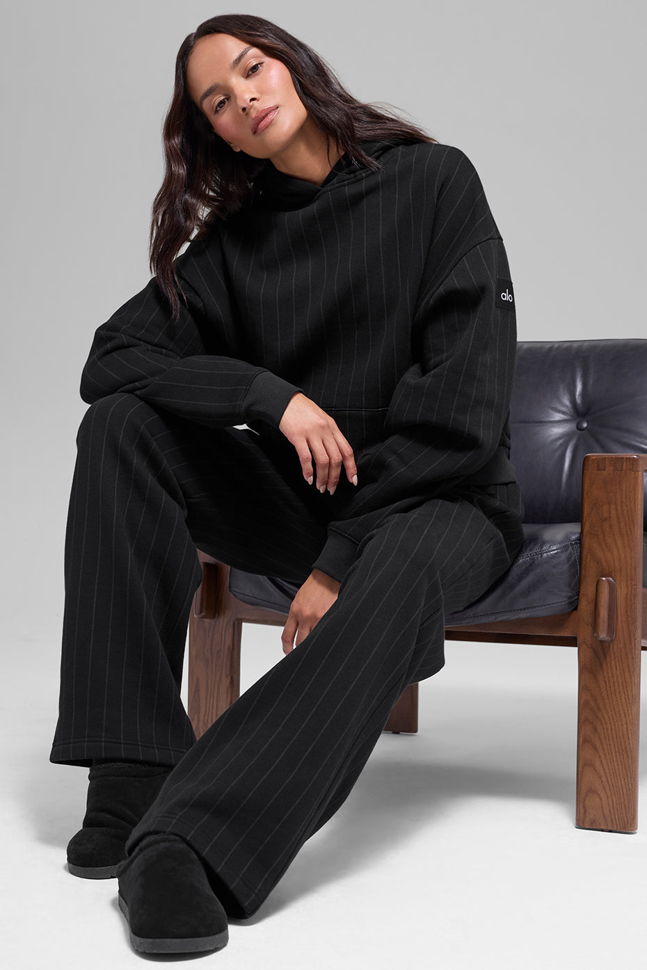 Pinstripe Hoodie