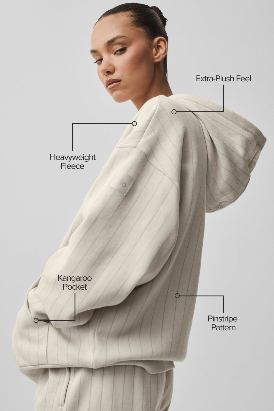 Pinstripe Hoodie