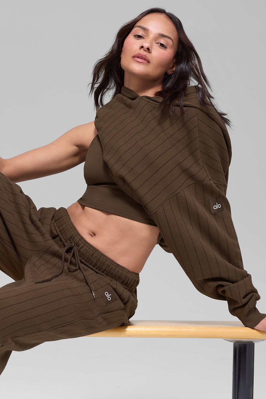 Pinstripe Hoodie