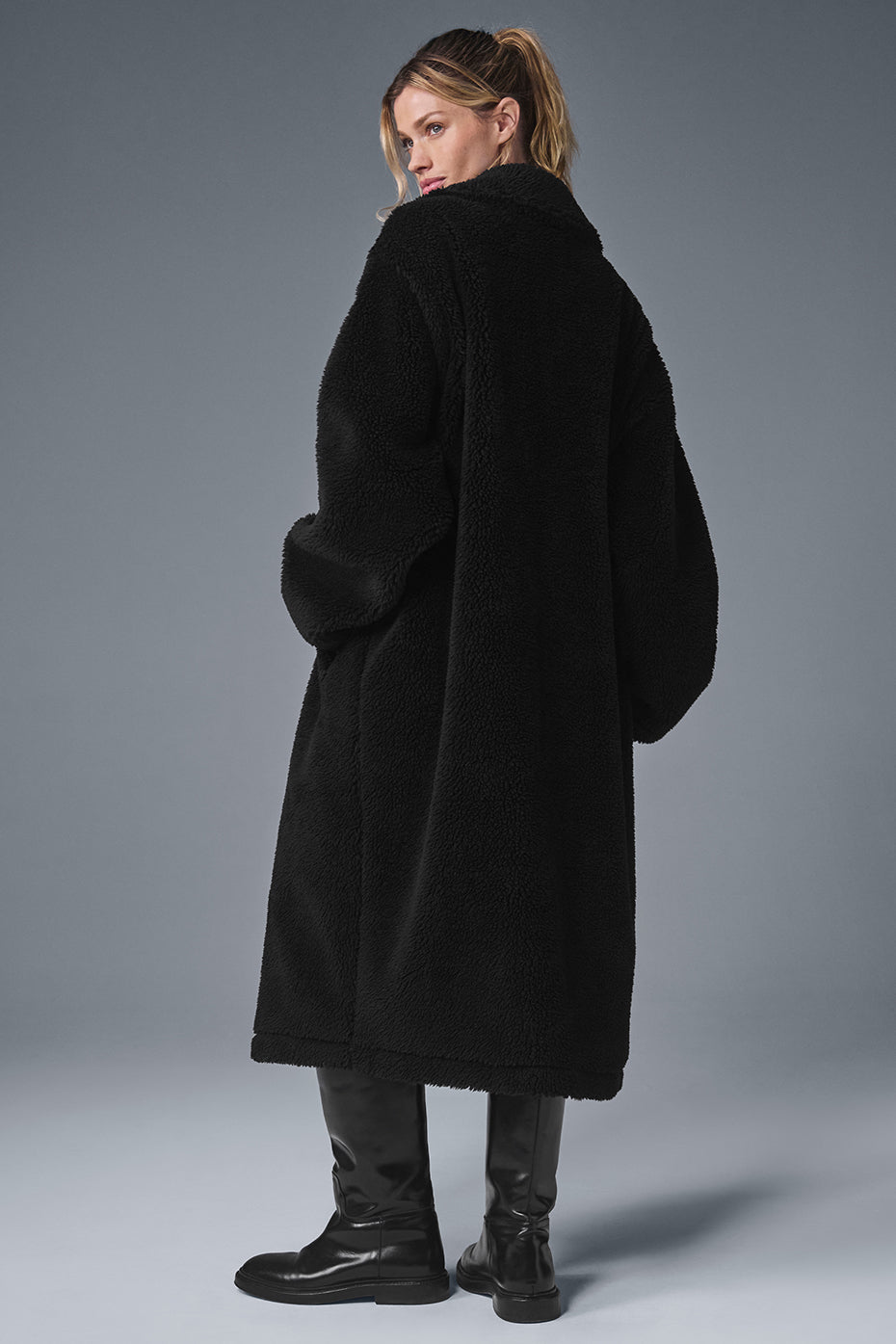 Oversized Sherpa Trench