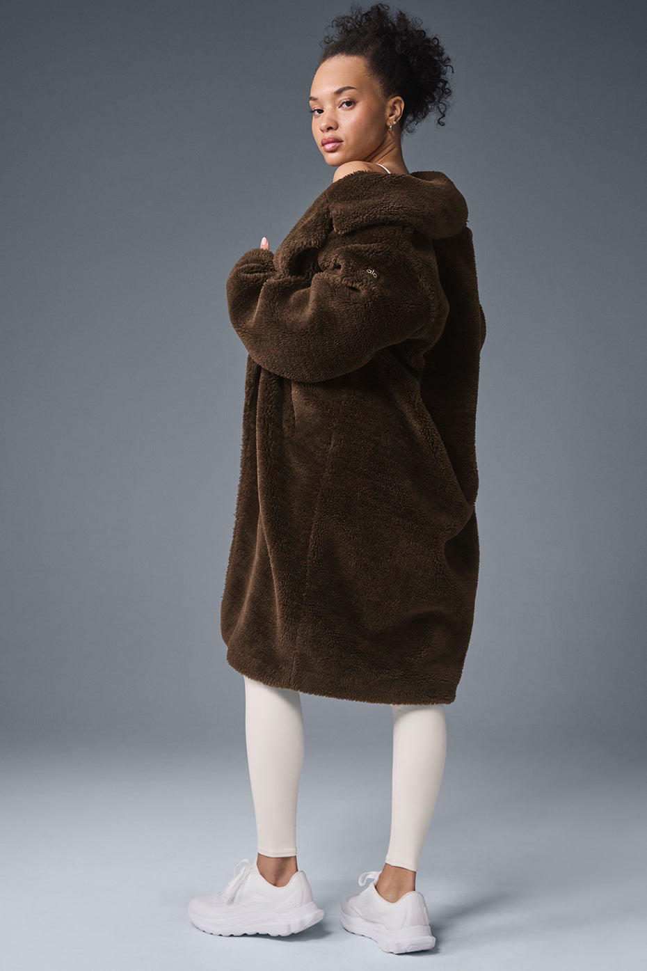 Oversized Sherpa Trench