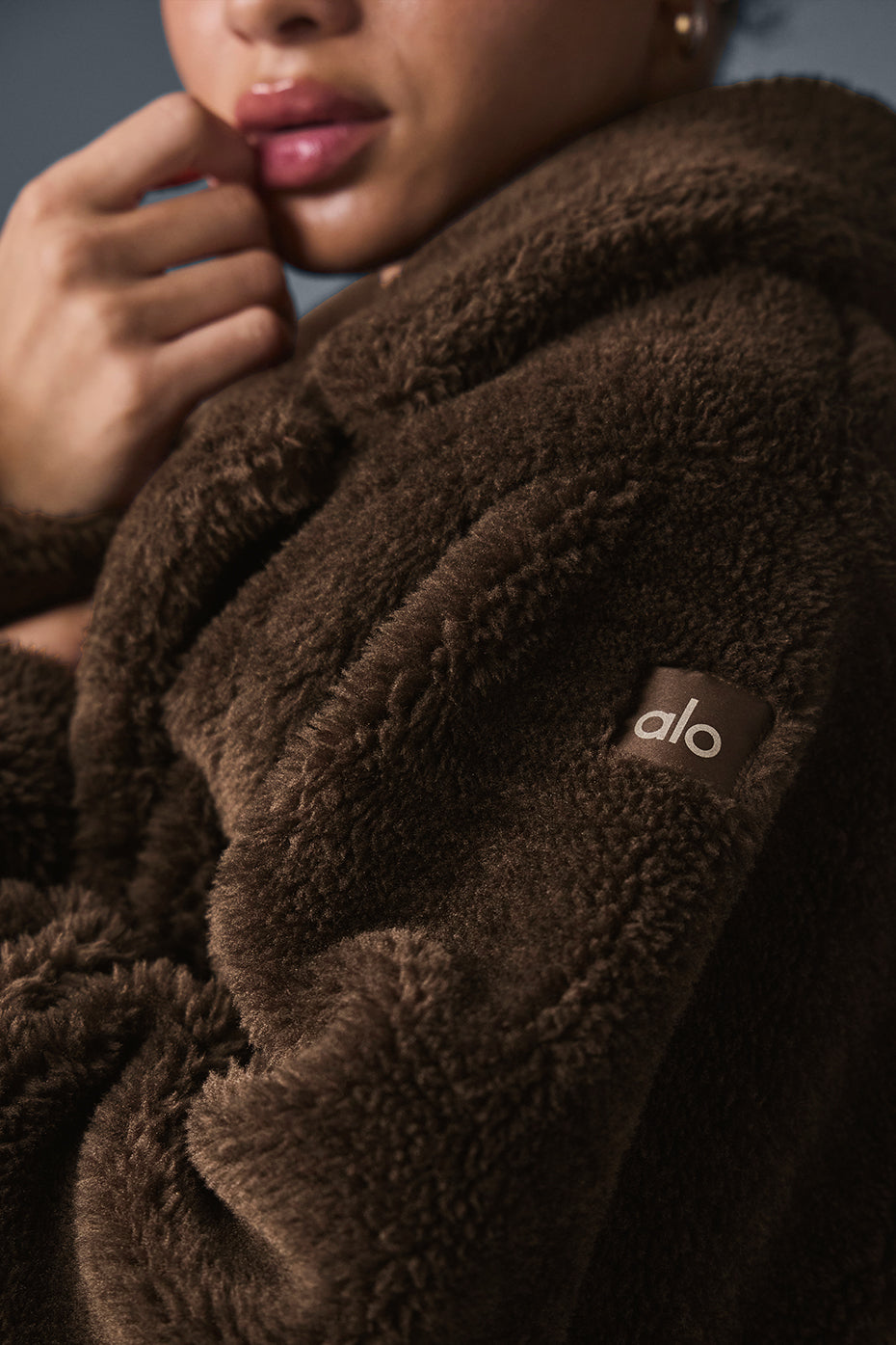 Oversized Sherpa Trench