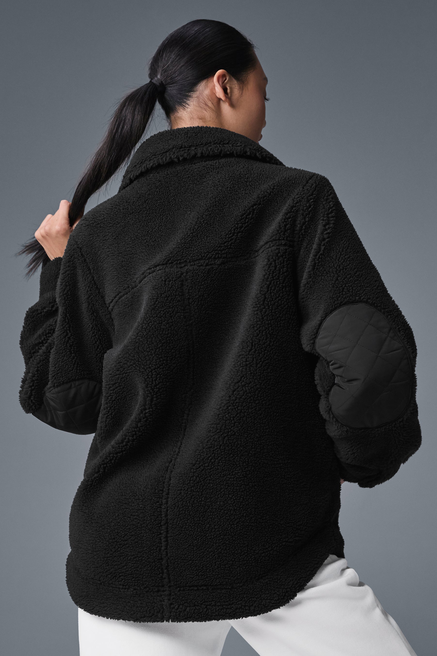 Sherpa Edge Shacket