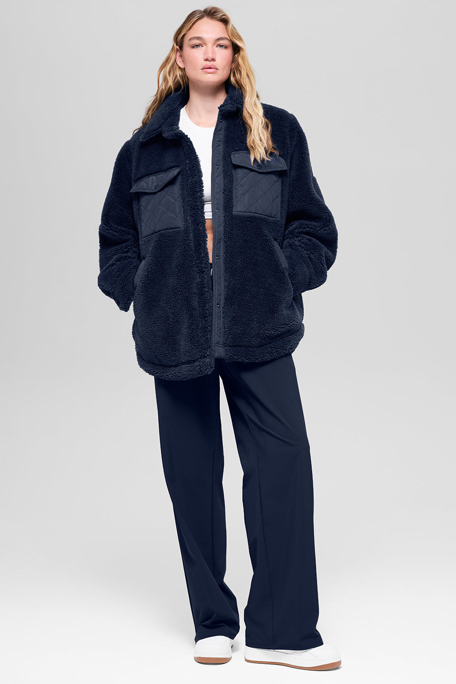 Sherpa Edge Shacket