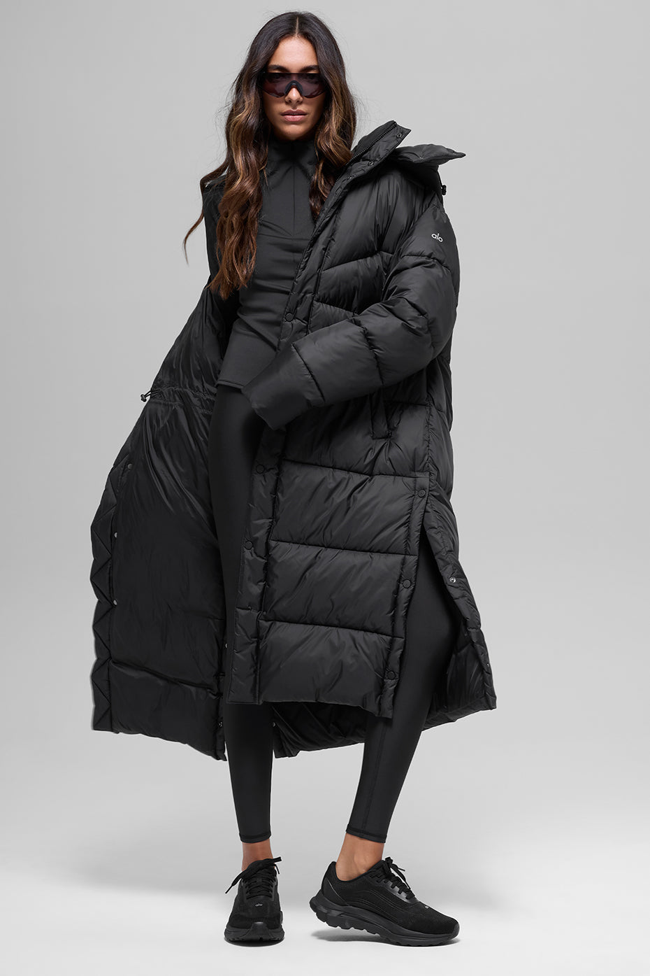 Gold Rush Puffer Trench