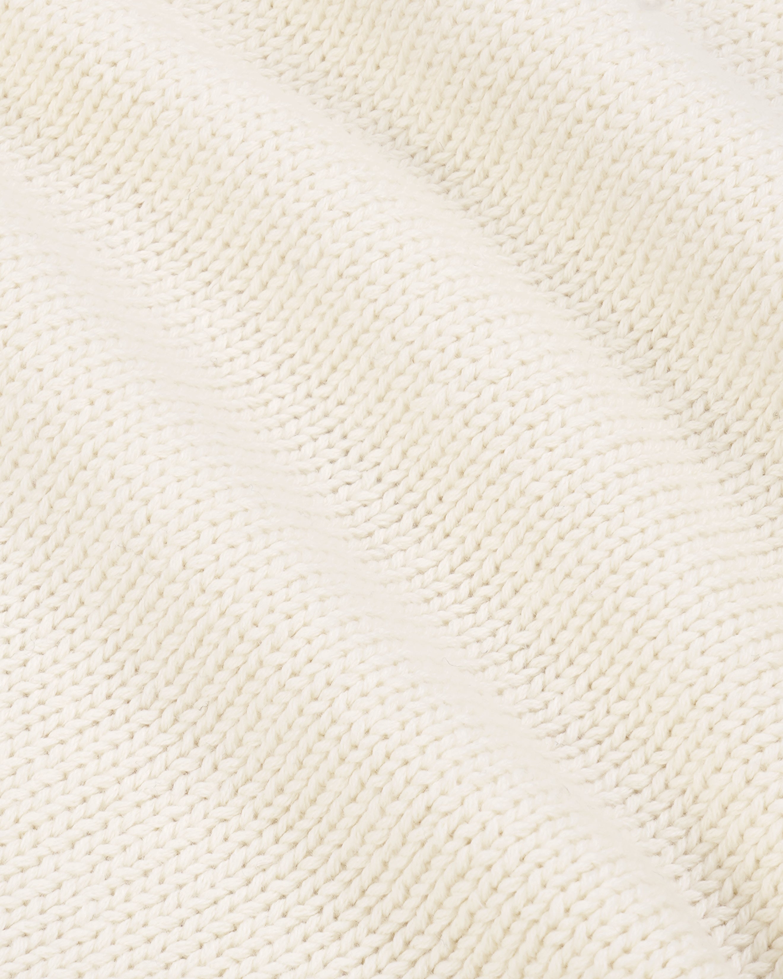 USA Knitted Sweater - Ecru/Navy