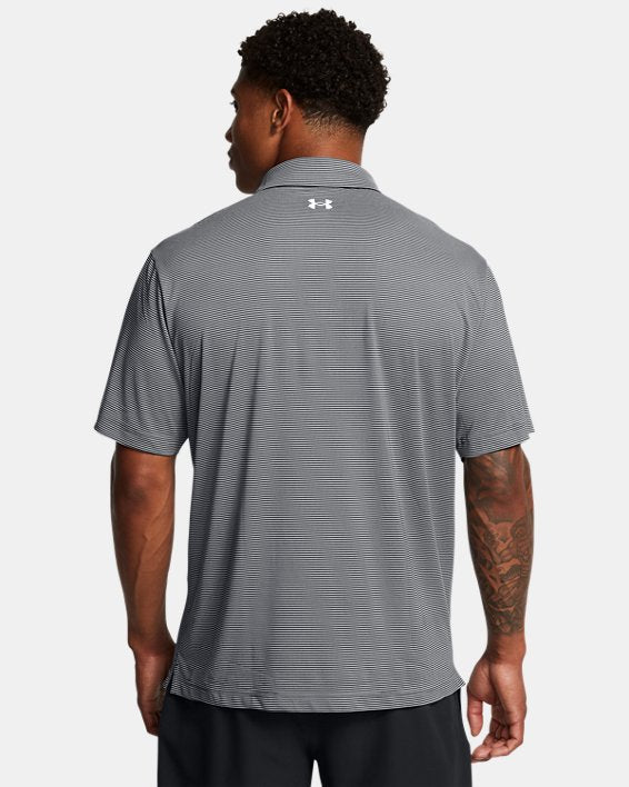 UA Tee To Green Collegiate Stripe