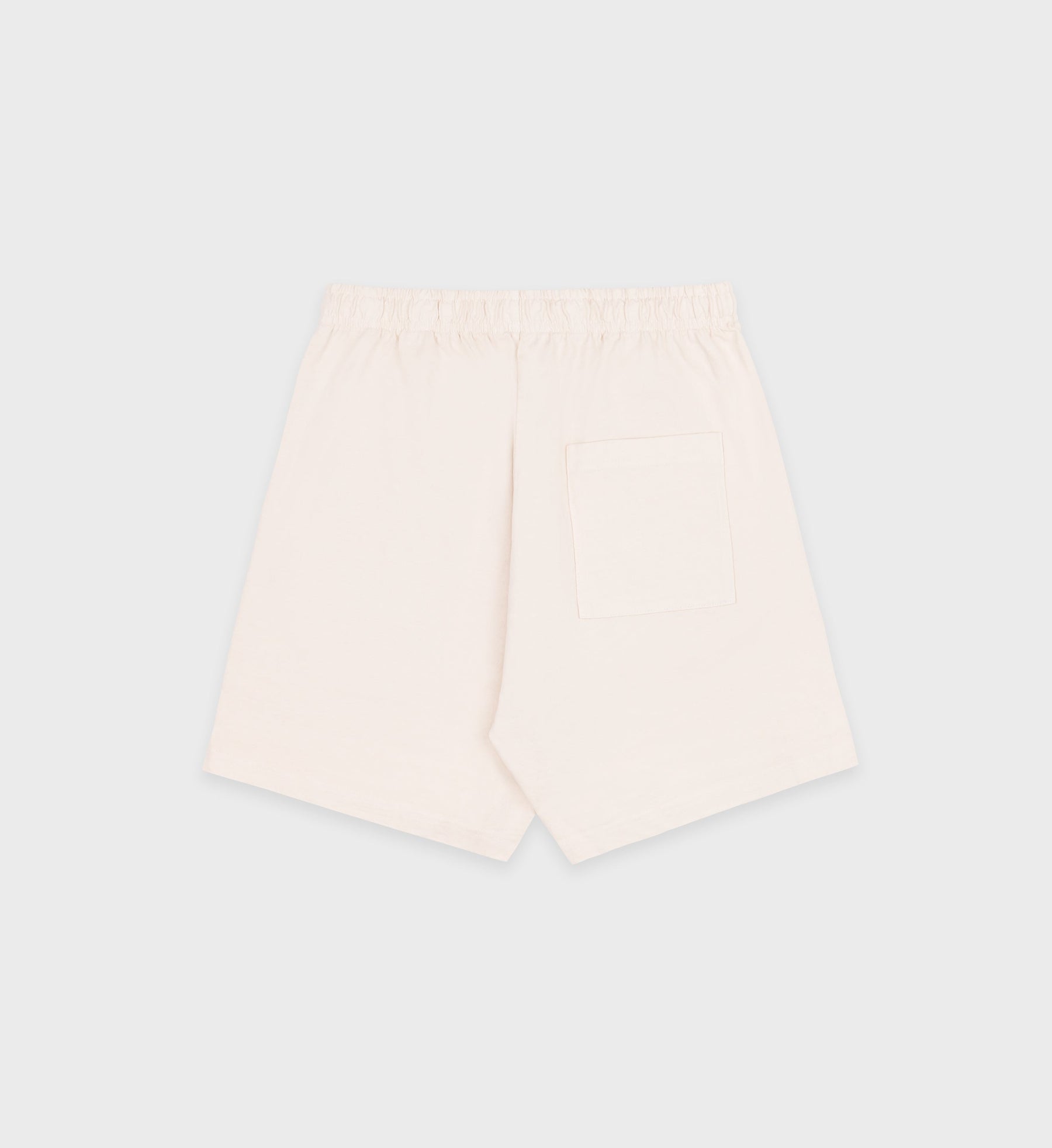 Varsity Crest Gym Short - Cream/Chocolate