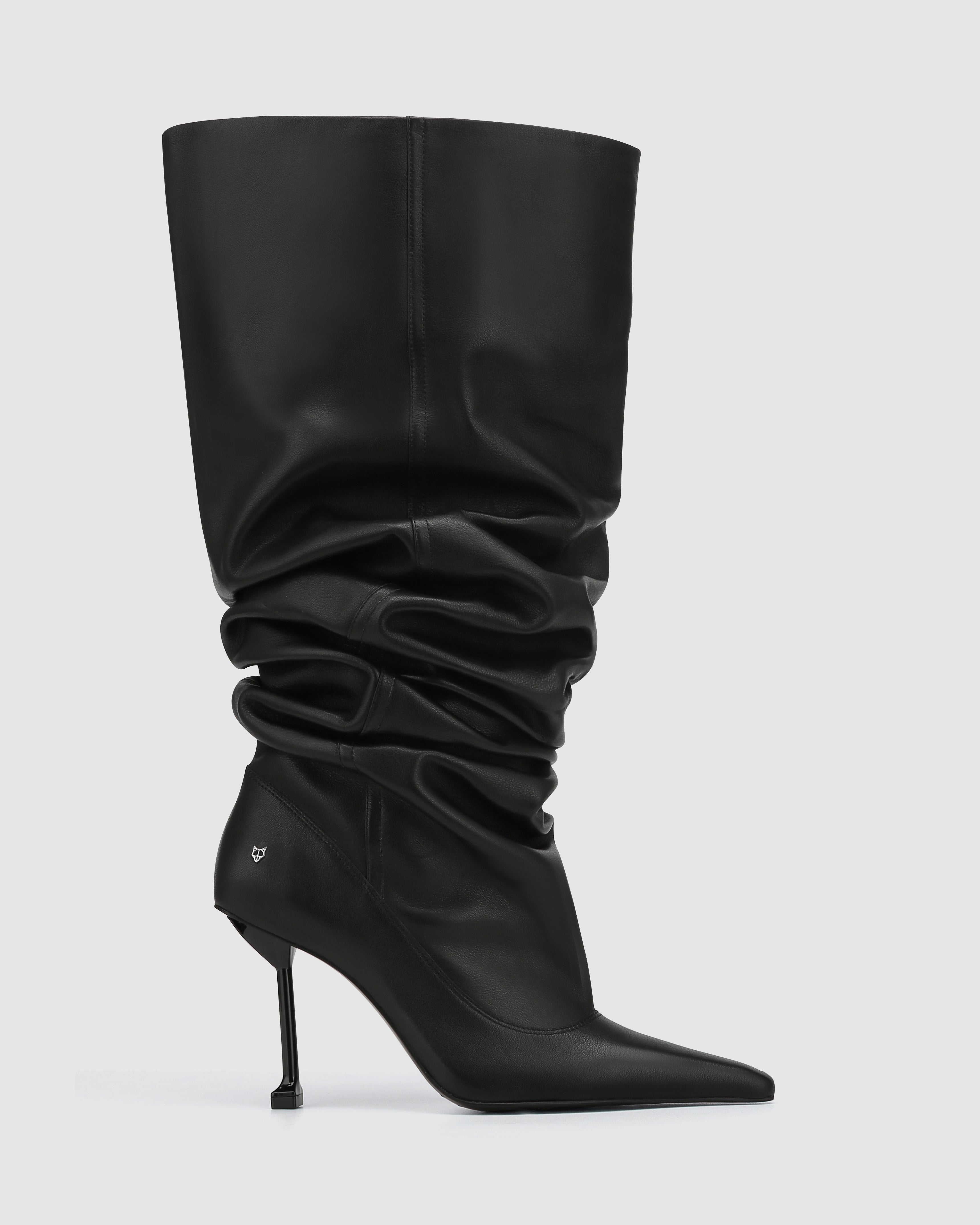 Vern Black Nappa Prince Leather