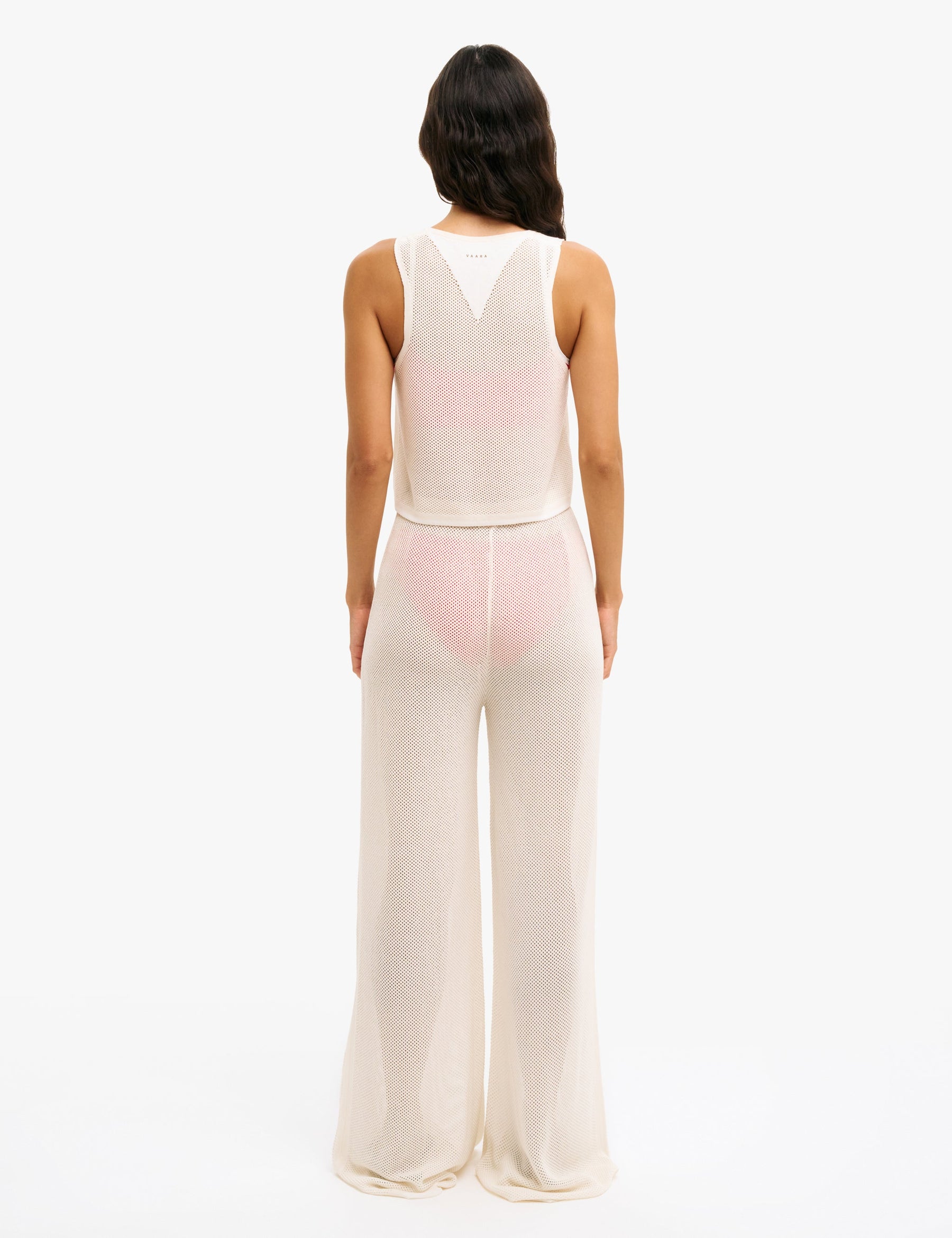 Knitted Mesh Trousers