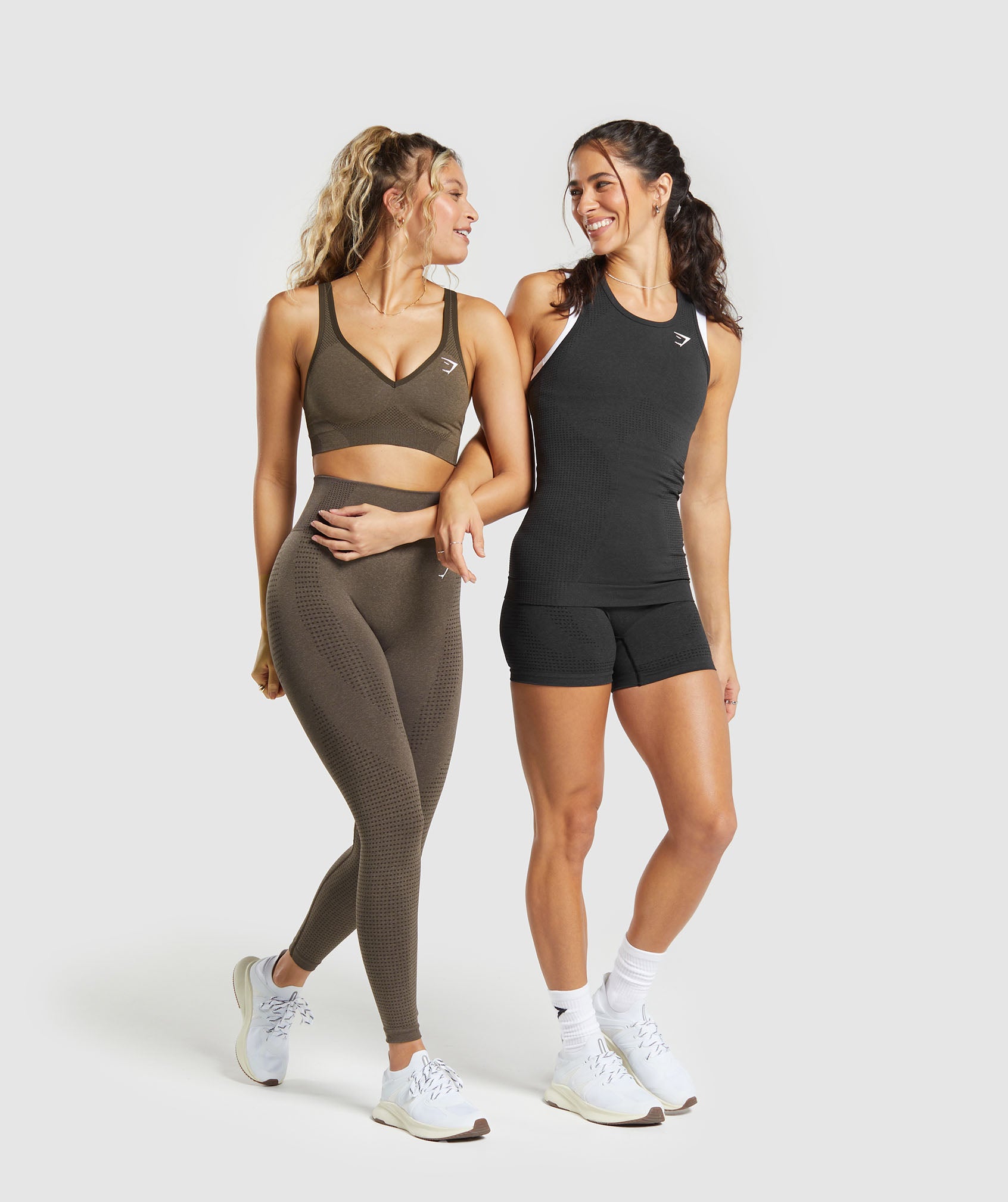 Gymshark Vital Leggings - Penny Brown Marl