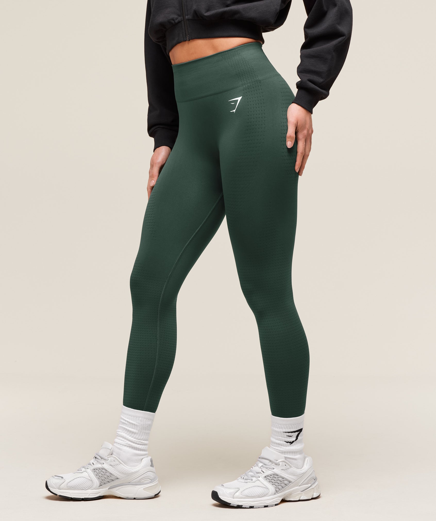 Gymshark Vital Leggings - Woodland Green Marl